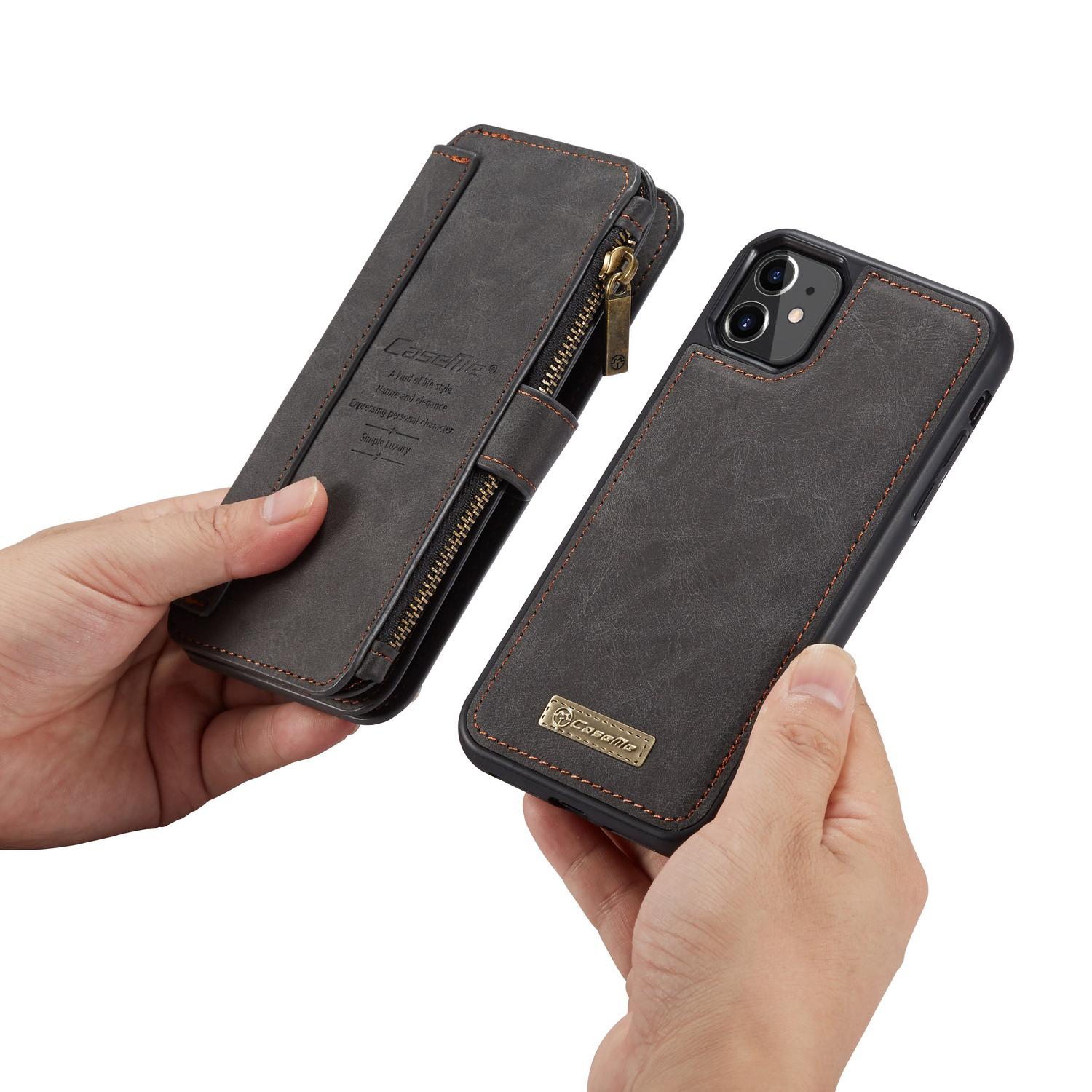 Multi-slot Flipcase iPhone 11 Grau