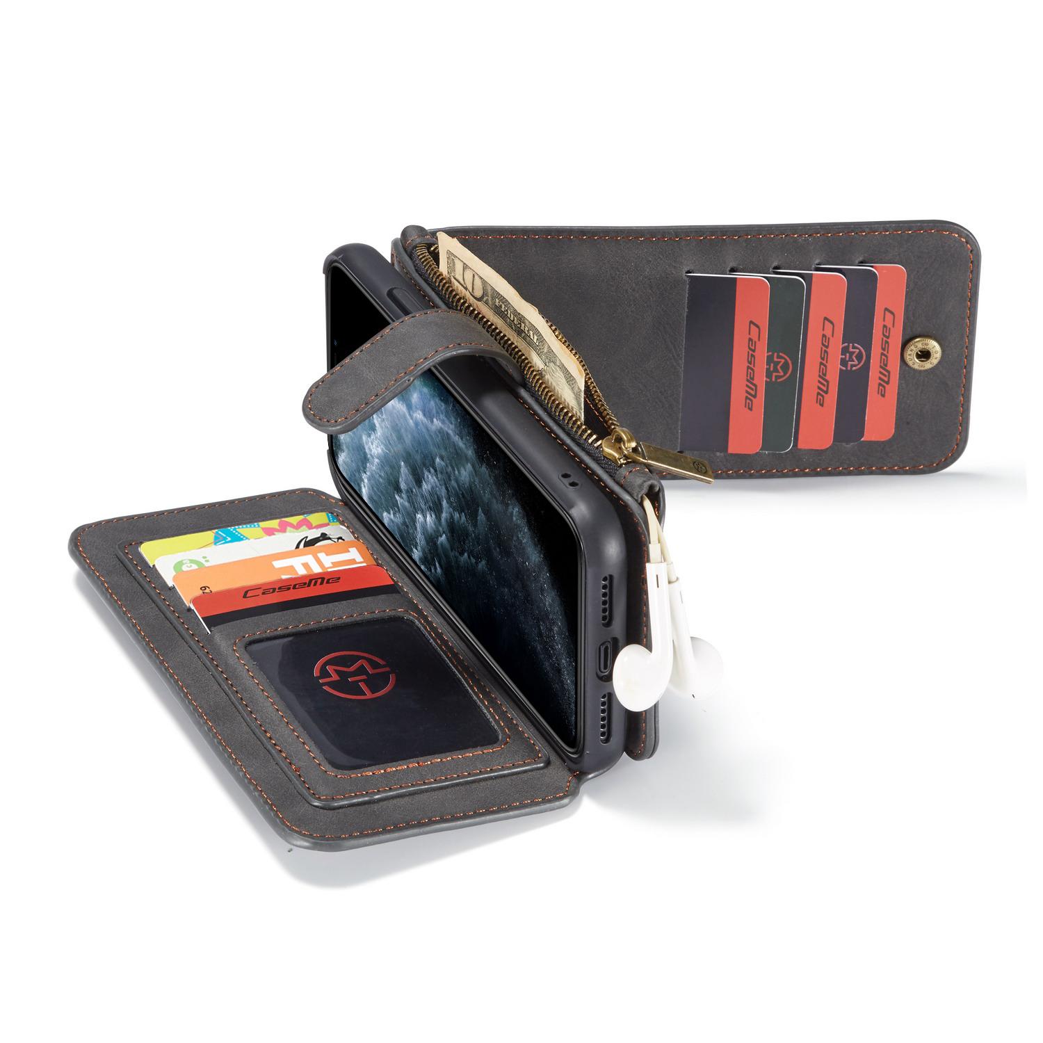 Multi-slot Flipcase iPhone 11 Grau