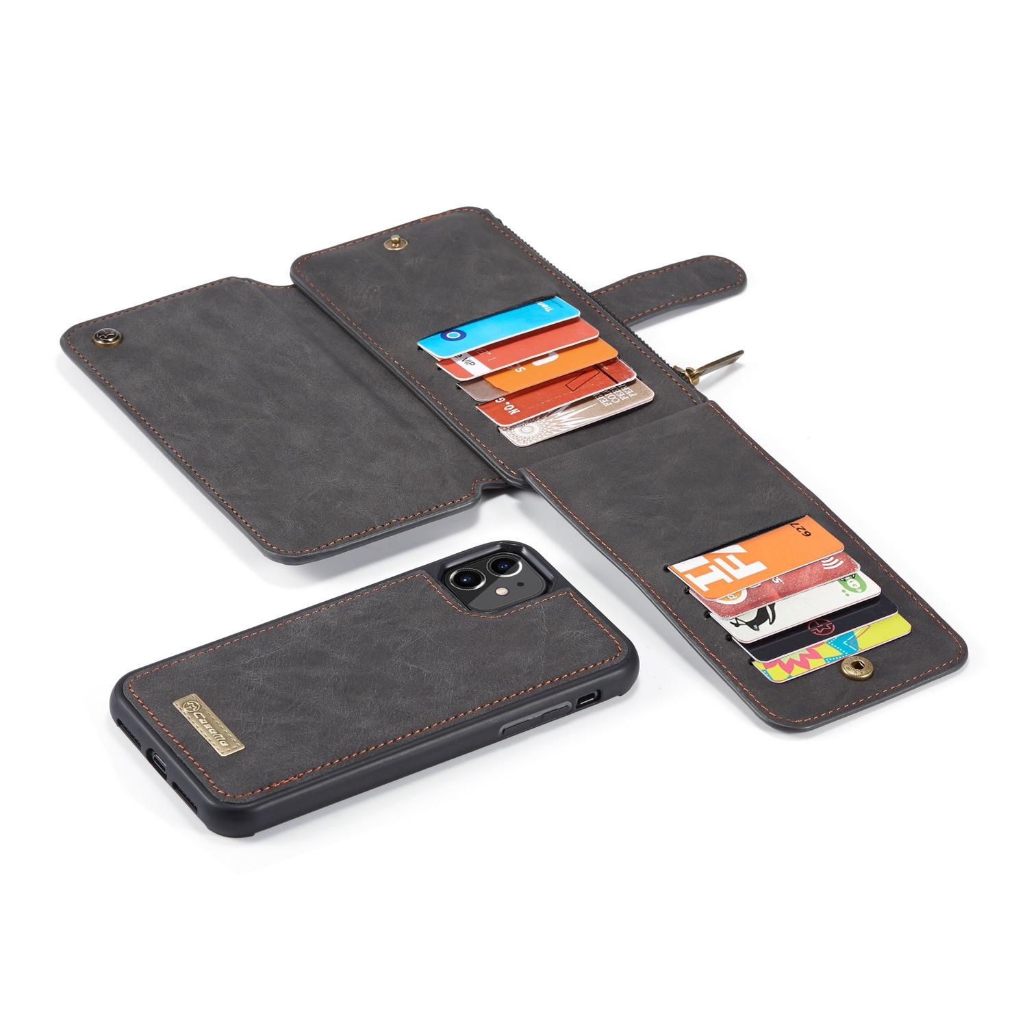 Multi-slot Flipcase iPhone 11 Grau