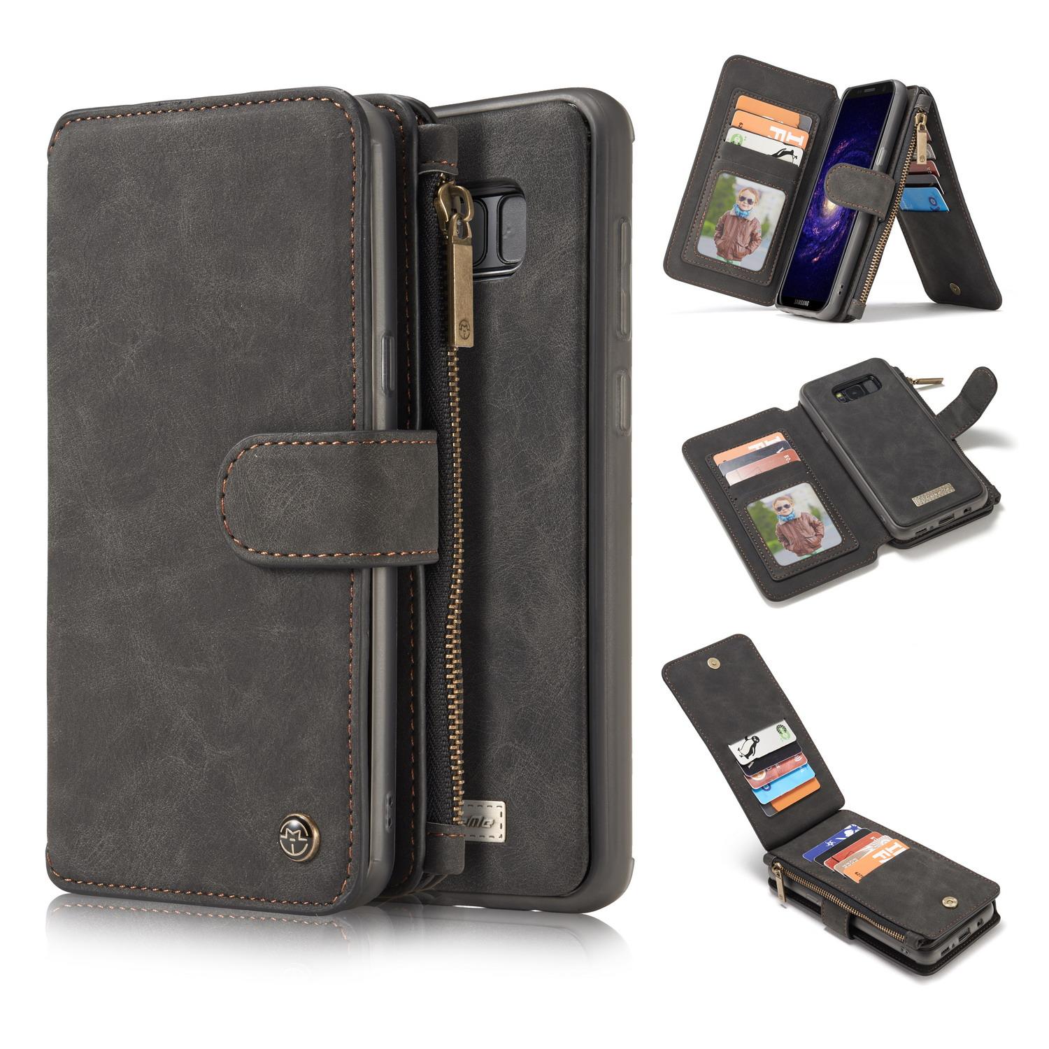 Multi-slot Flipcase Samsung Galaxy S8 Grau