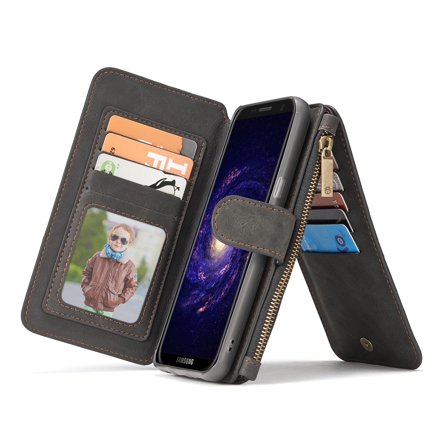 Multi-slot Flipcase Samsung Galaxy S8 Grau