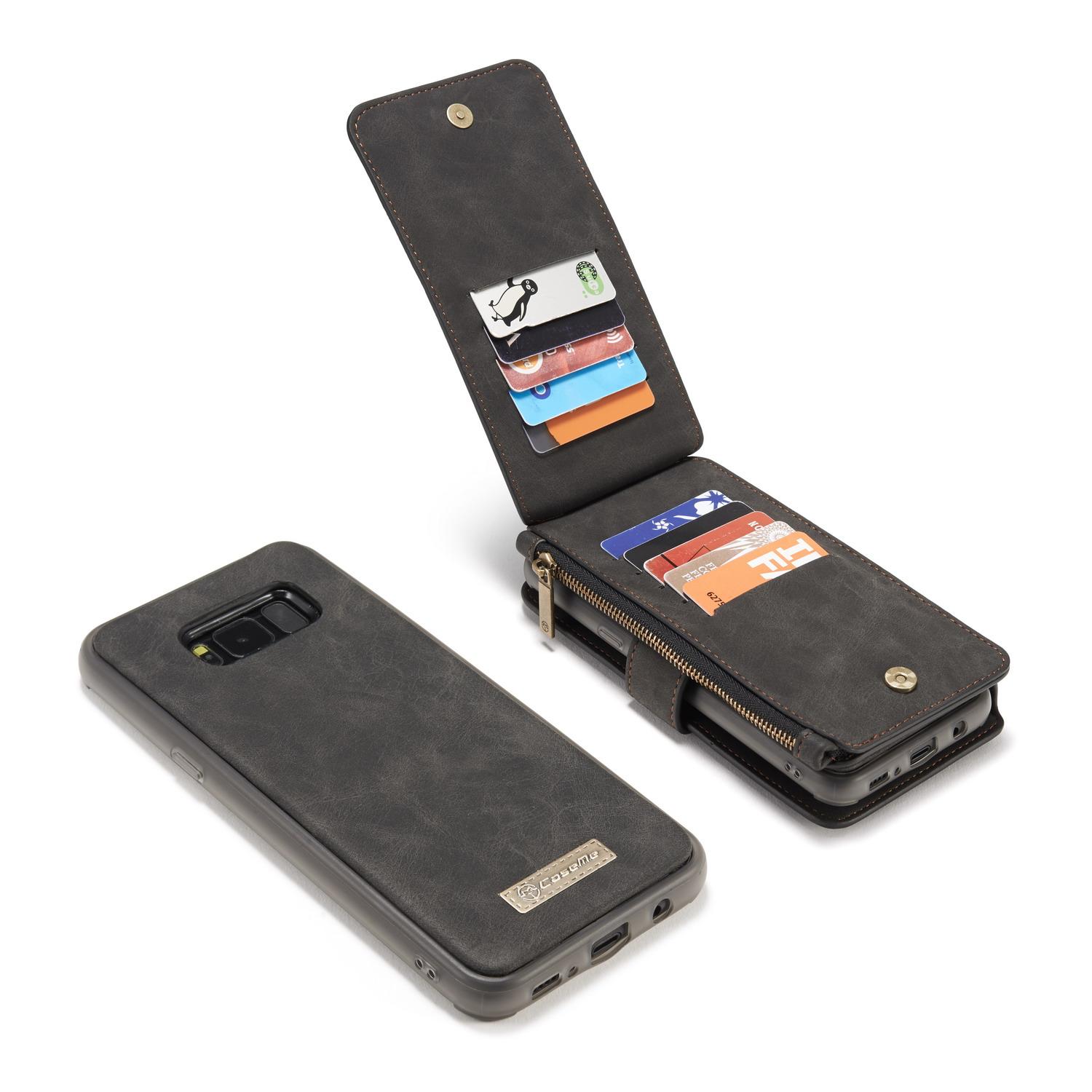 Multi-slot Flipcase Samsung Galaxy S8 Grau