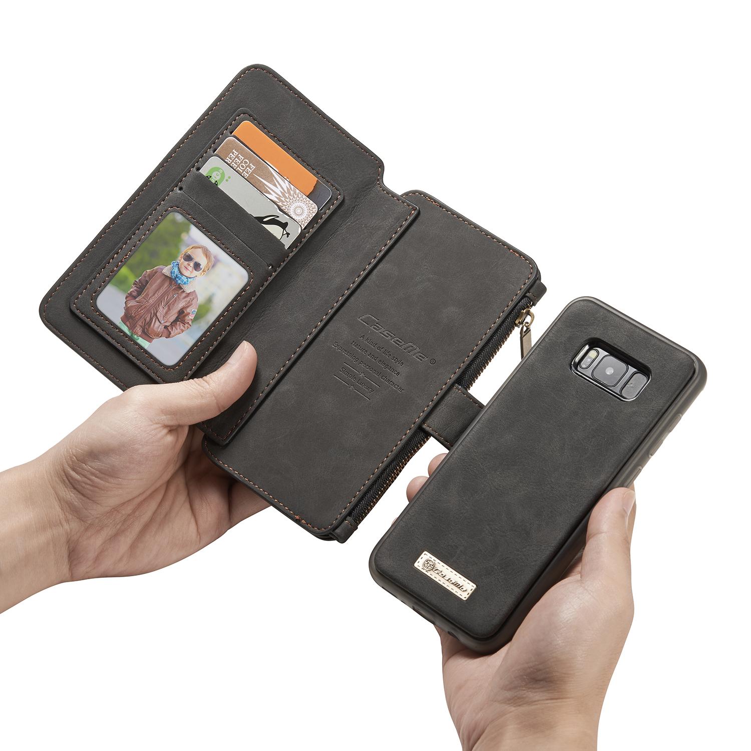 Multi-slot Flipcase Samsung Galaxy S8 Grau