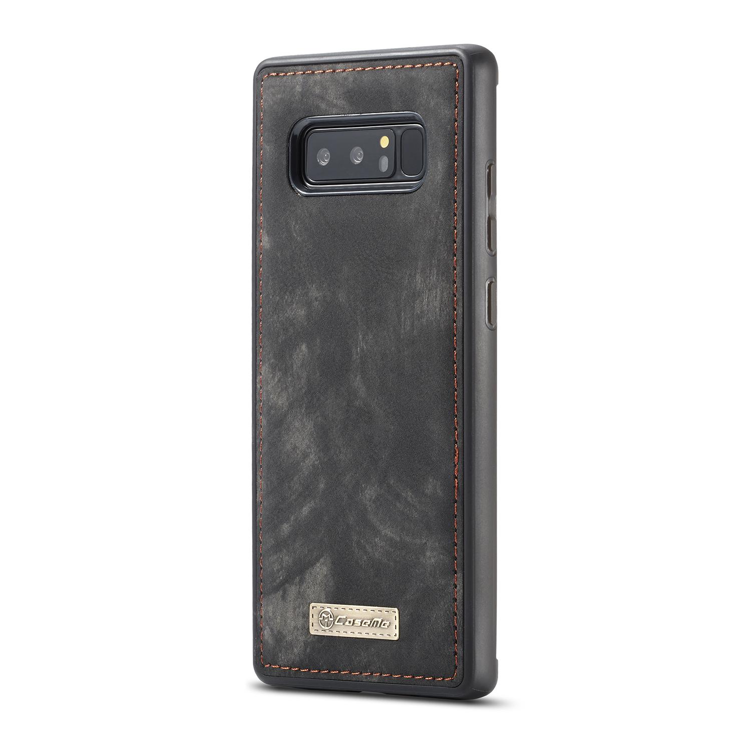 Multi-slot Portemonnaie-Hülle Samsung Galaxy Note 8 Grau