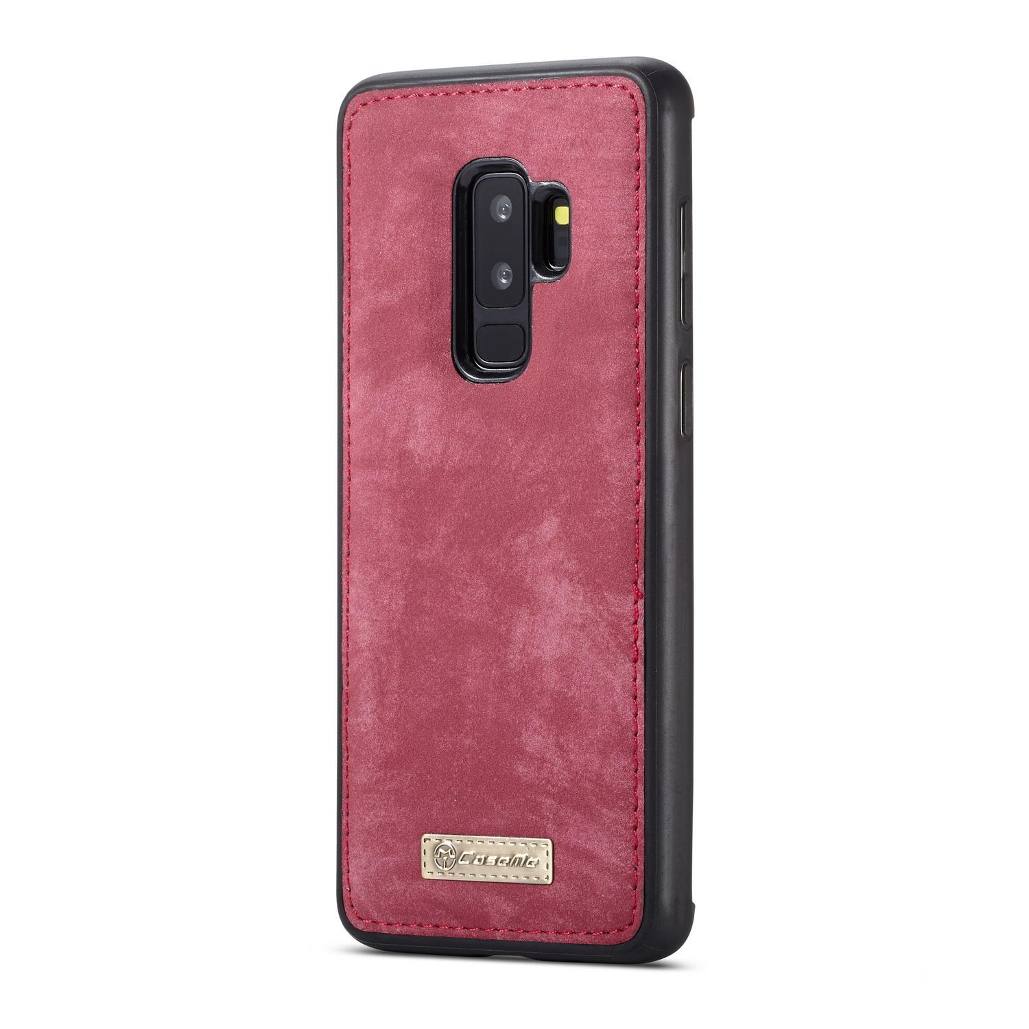 Multi-slot Portemonnaie-Hülle Samsung Galaxy S9 Plus Rot
