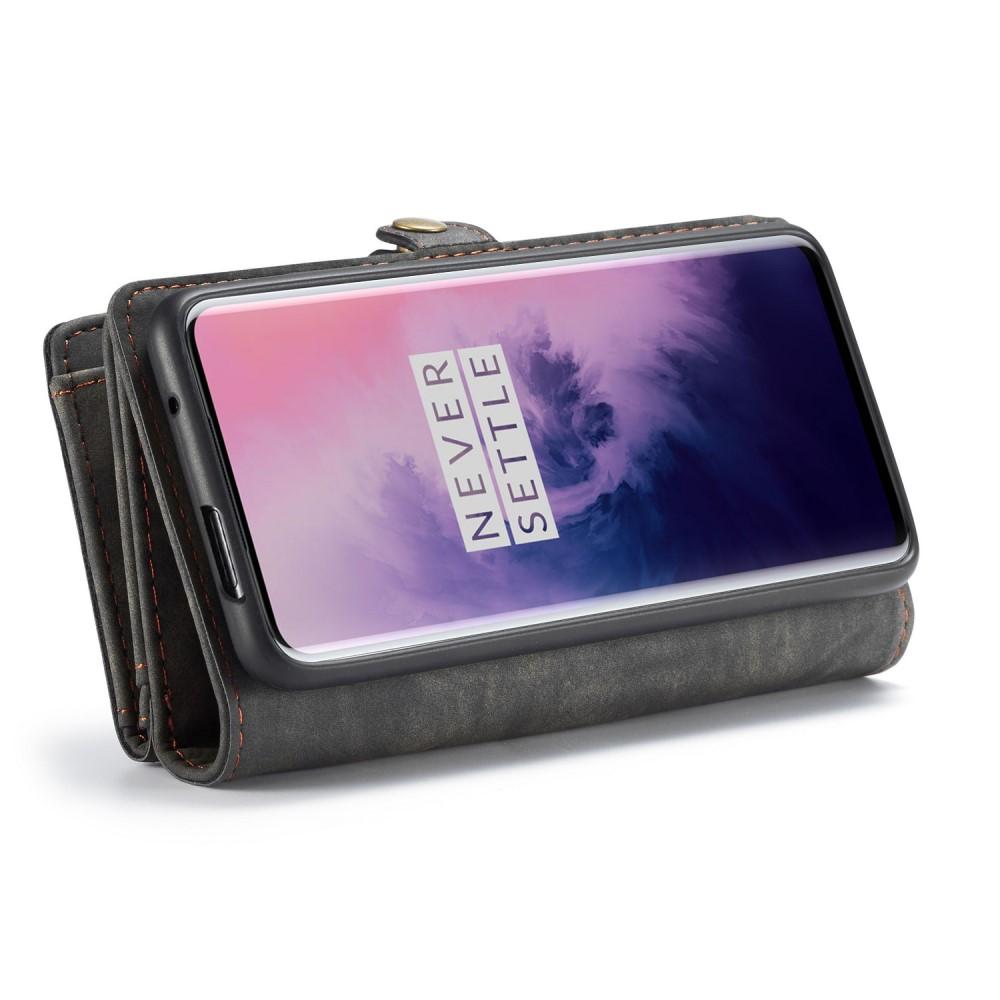 Multi-slot Portemonnaie-Hülle OnePlus 7 Pro Grau