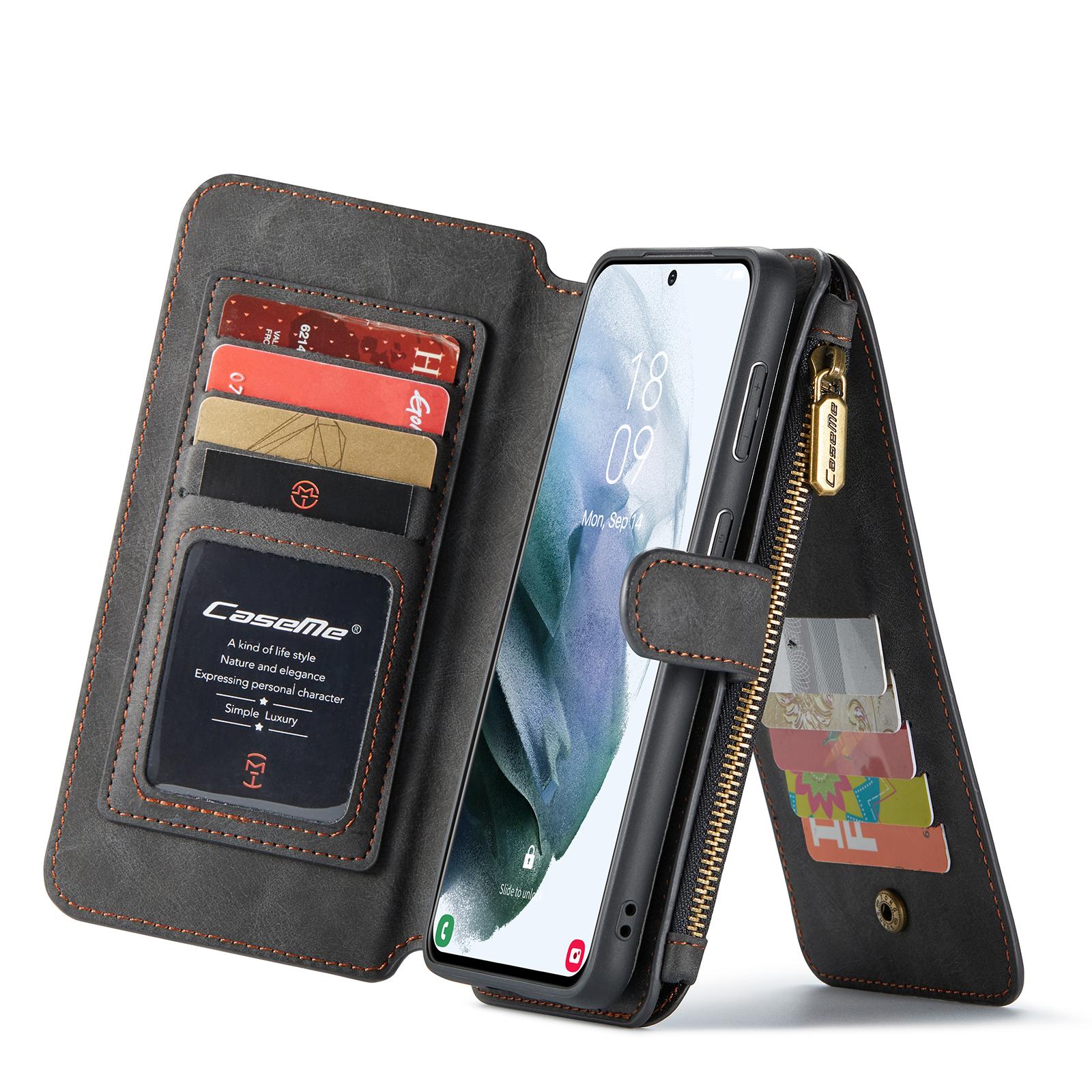 Multi-slot Flipcase Samsung Galaxy S21 Ultra Grau