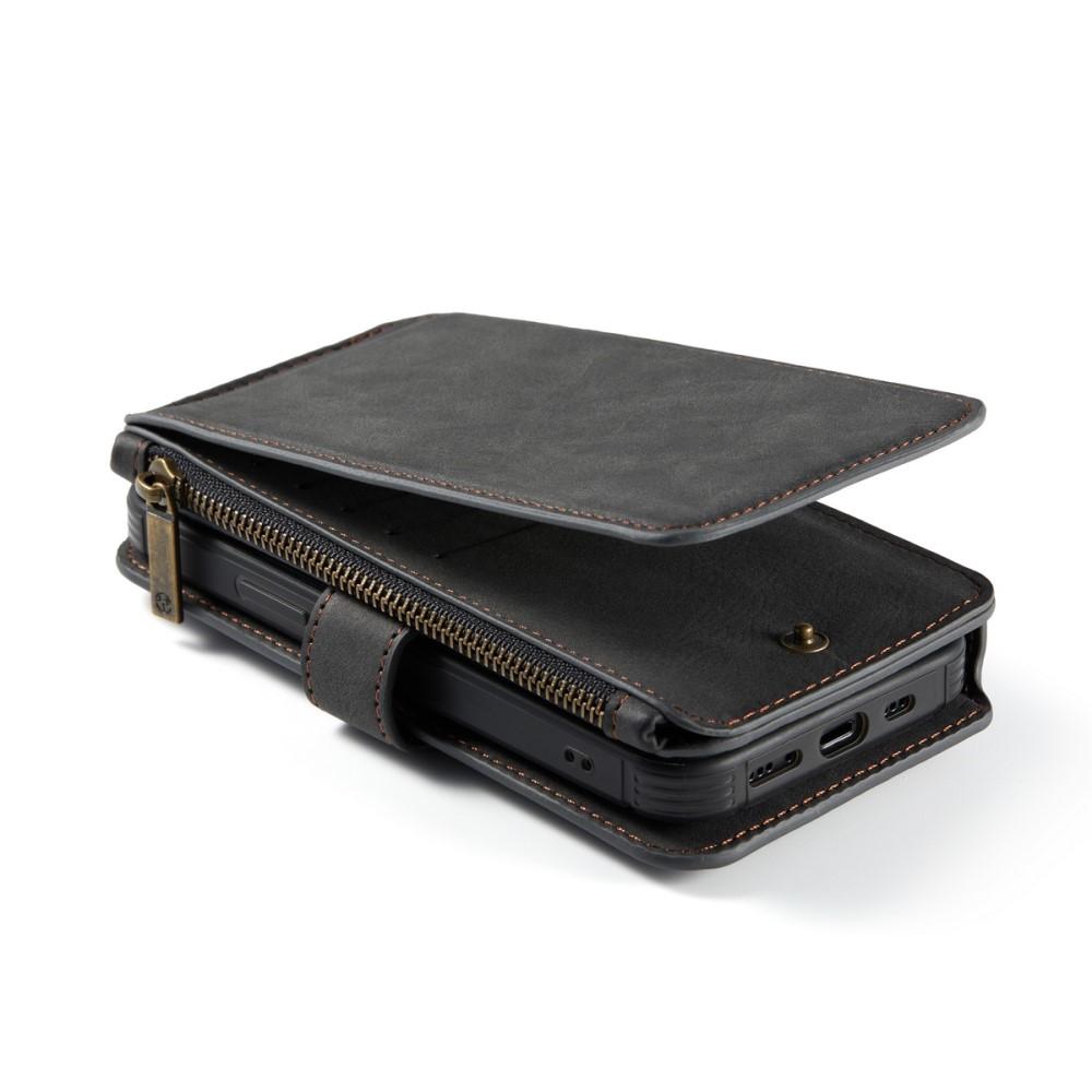 Multi-slot Flipcase iPhone 12/12 Pro Grau