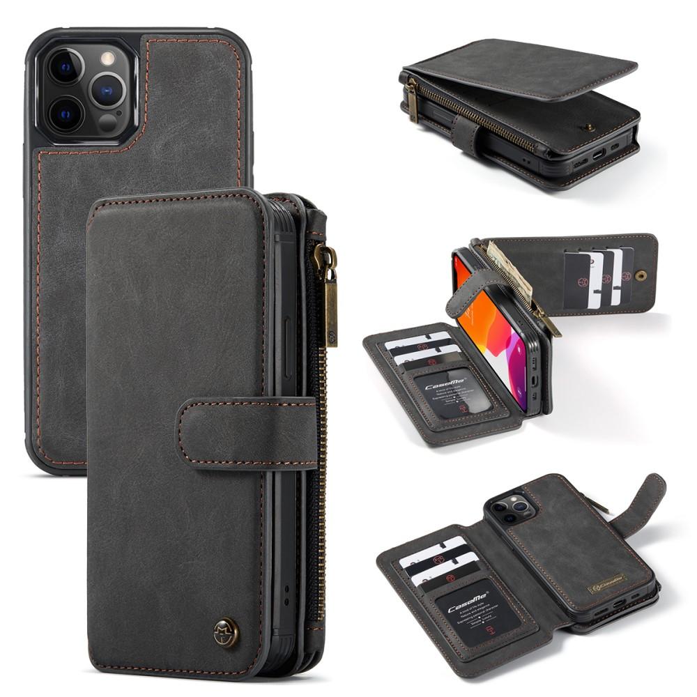 Multi-slot Flipcase iPhone 12/12 Pro Grau