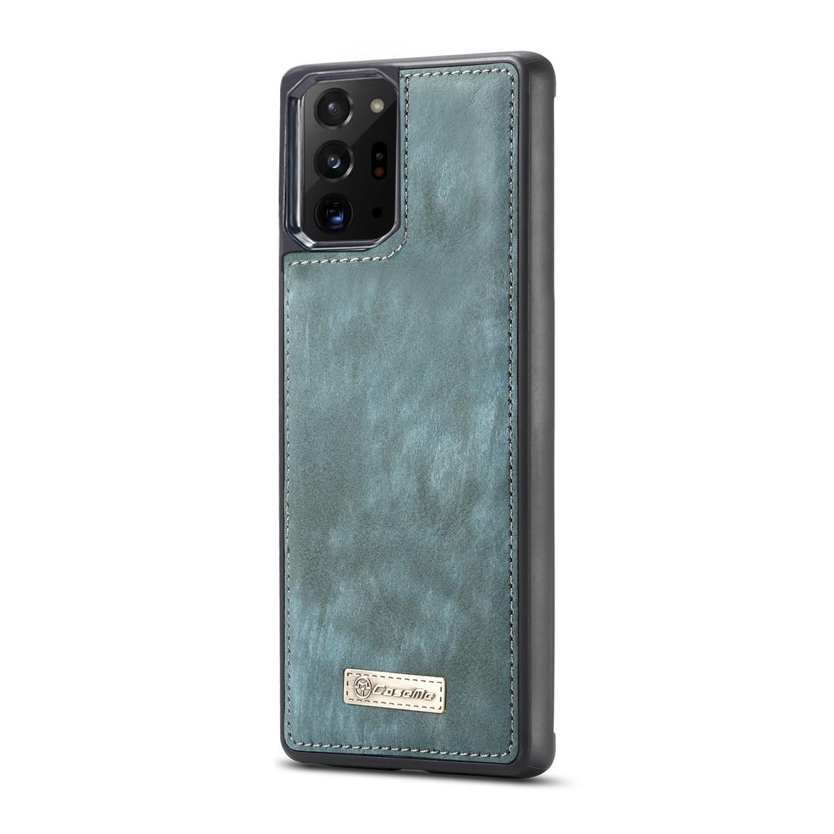 Multi-slot Portemonnaie-Hülle Samsung Galaxy Note 20 Ultra Blau
