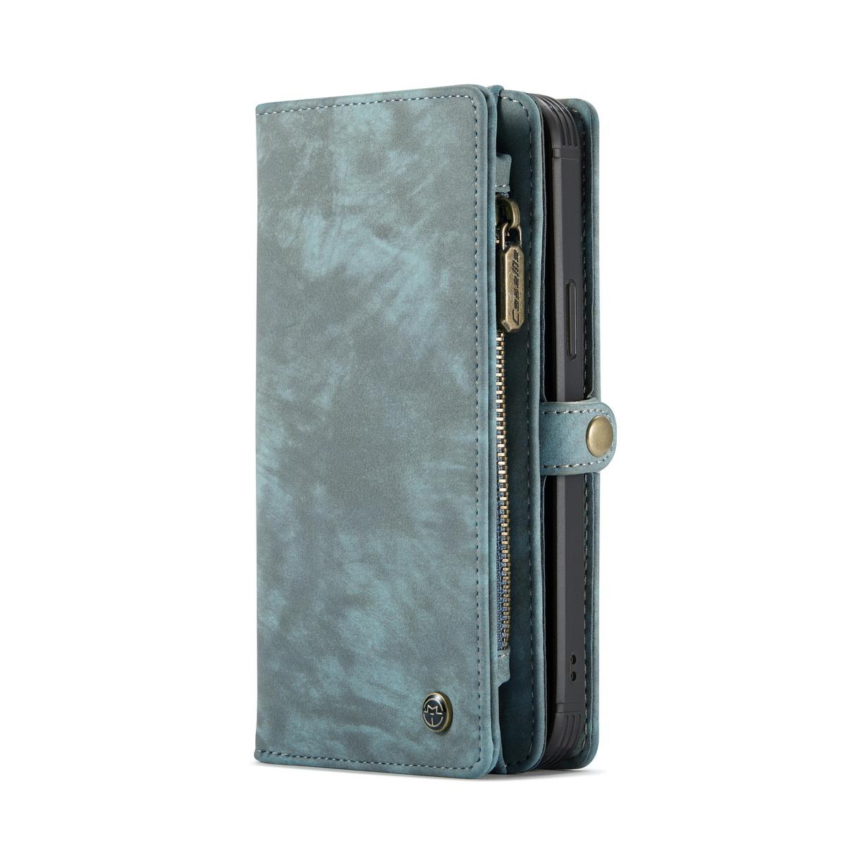 Multi-slot Portemonnaie-Hülle iPhone 12 Mini Blau