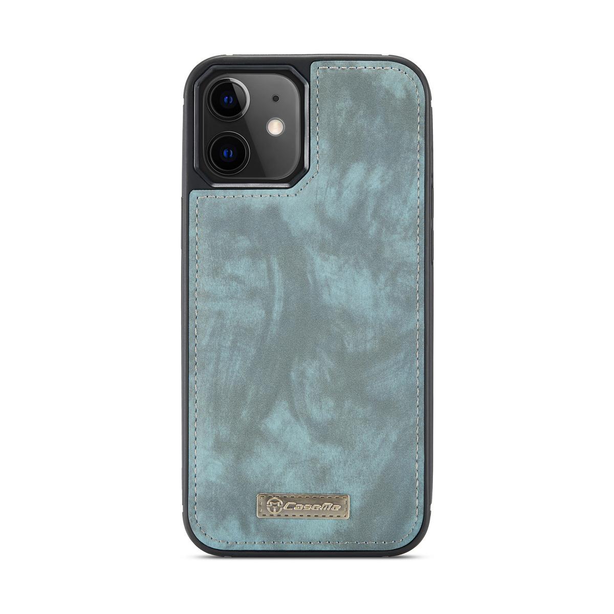 Multi-slot Portemonnaie-Hülle iPhone 12 Mini Blau