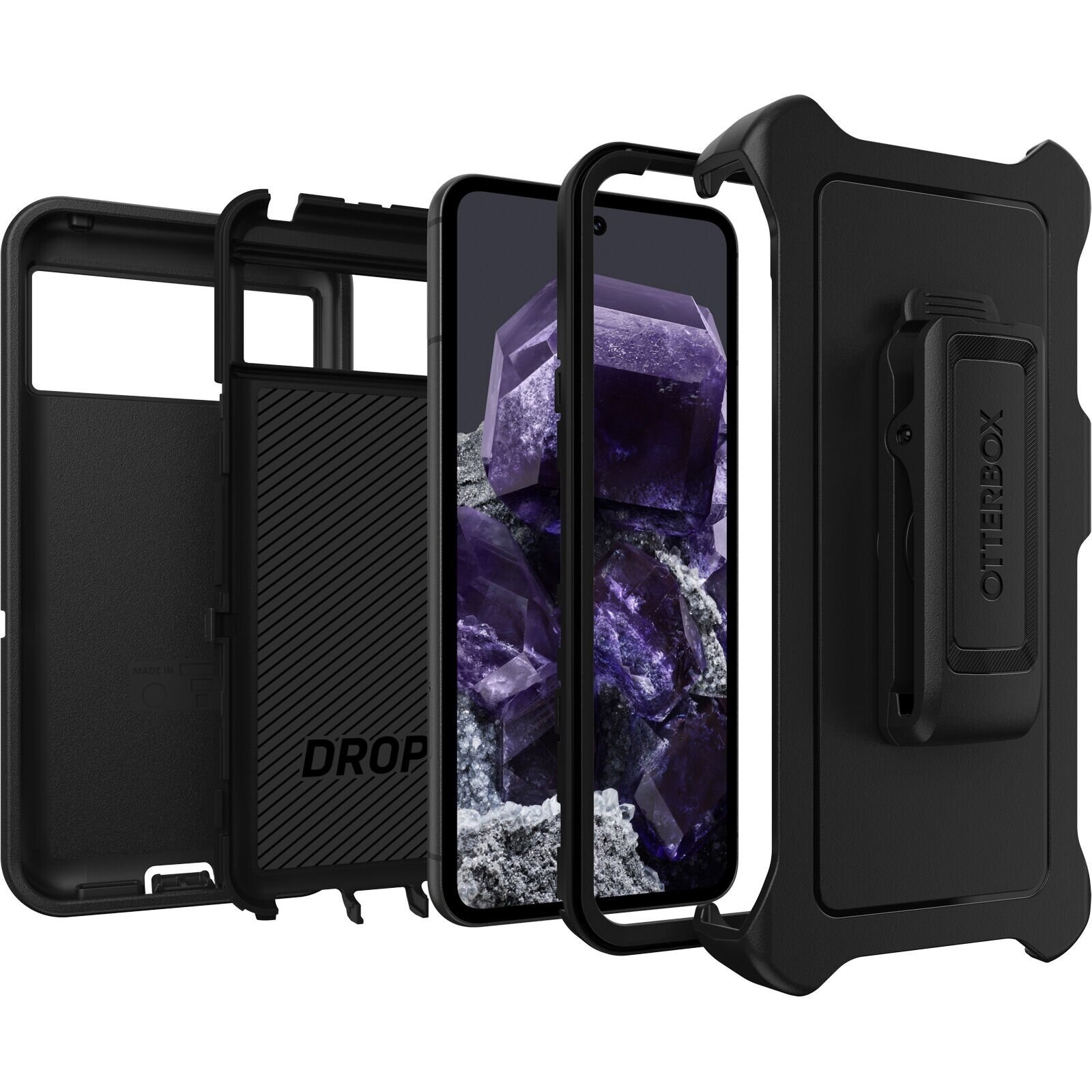 Defender Hülle Google Pixel 8 Schwarz