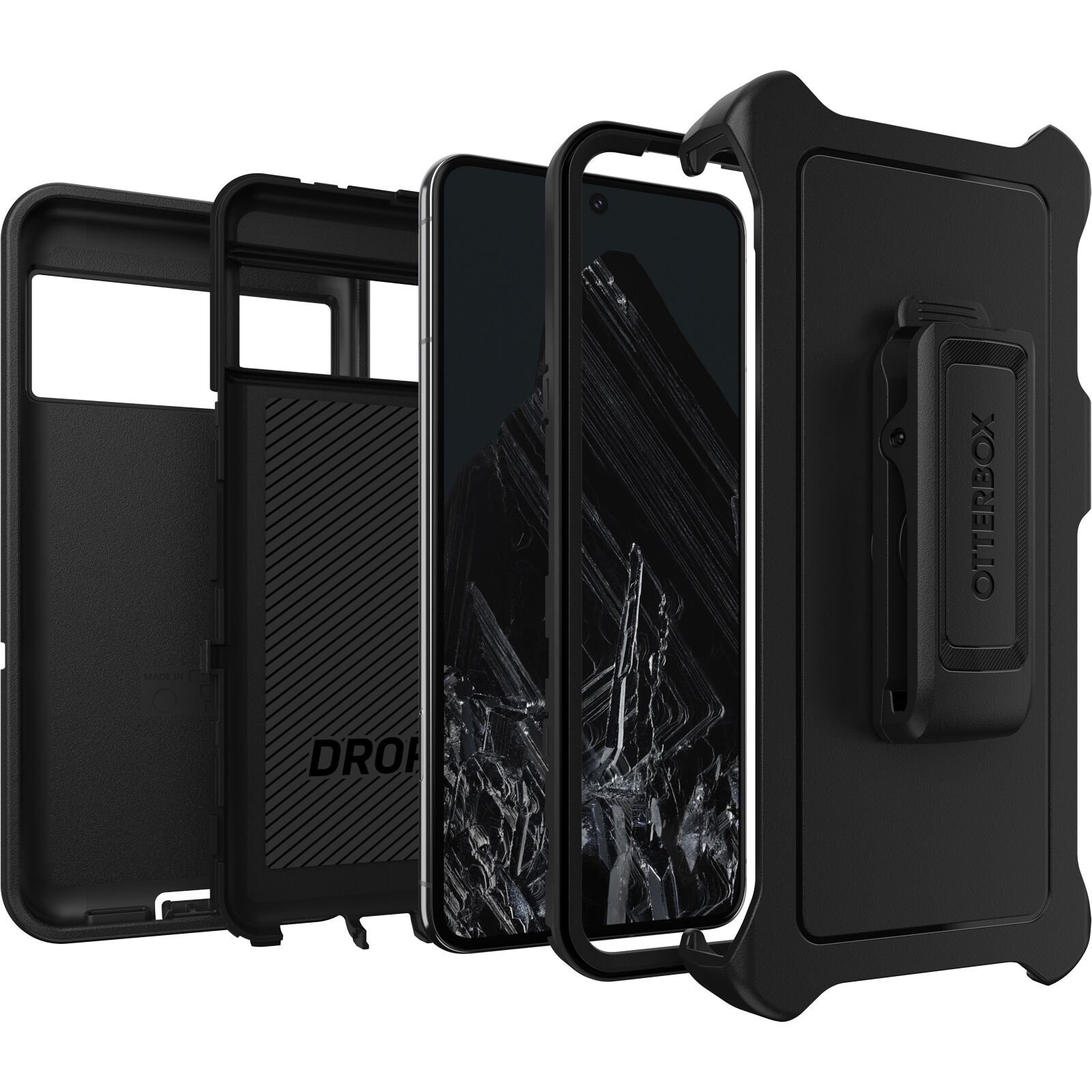 Defender Hülle Google Pixel 8 Pro Schwarz