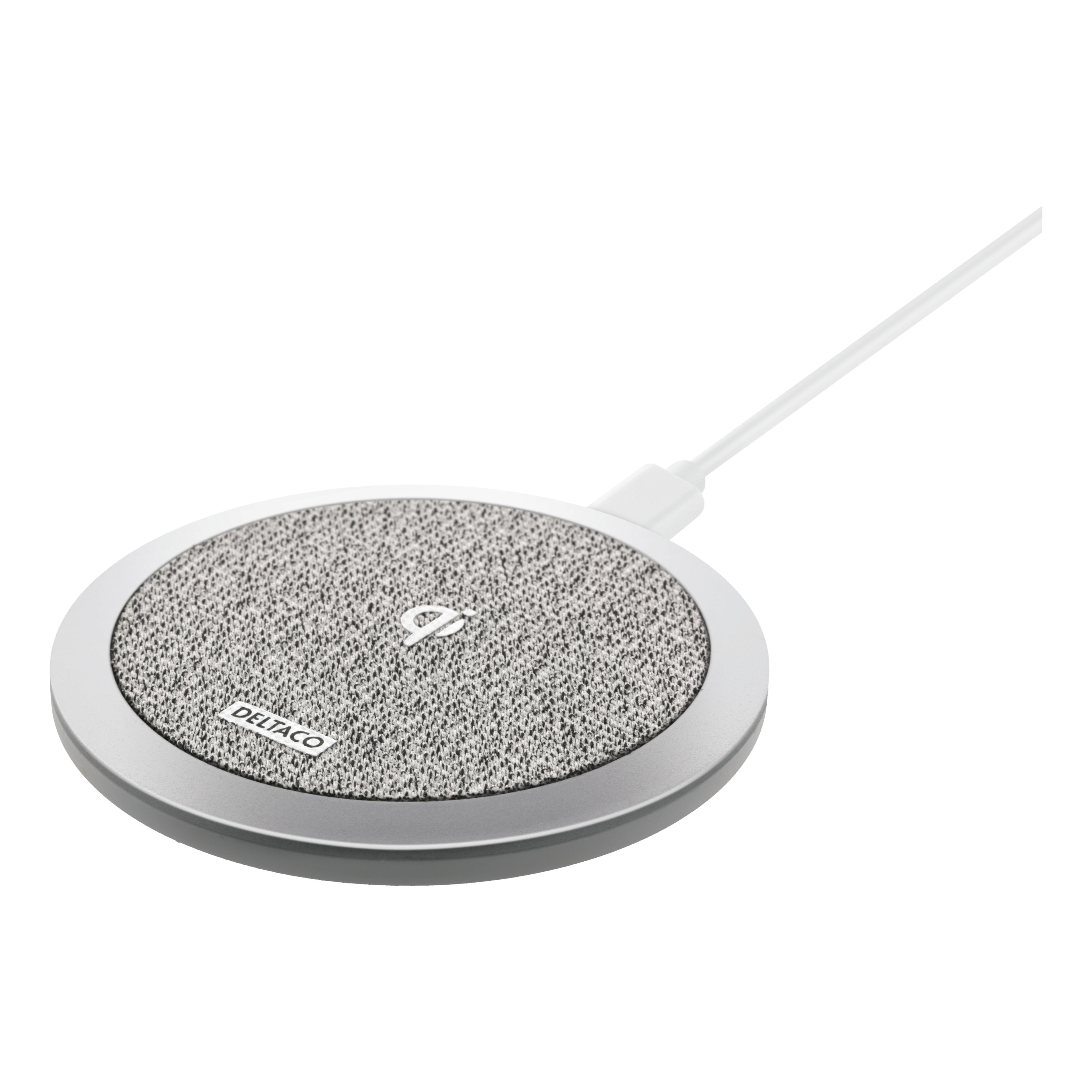 Qi Wireless Charger Ladestation 10W Grau