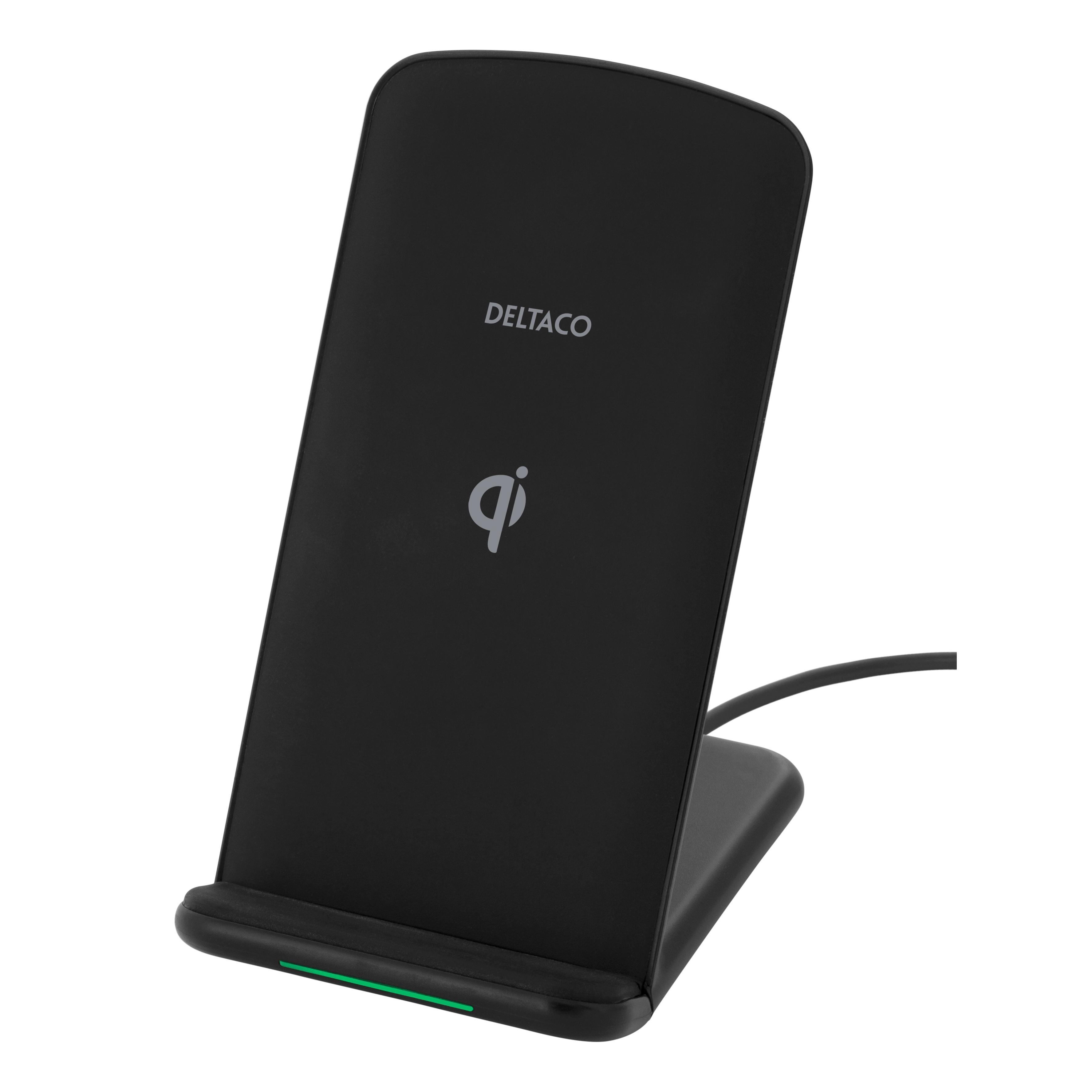 Qi Wireless Charger Ladestation 10W Schwarz