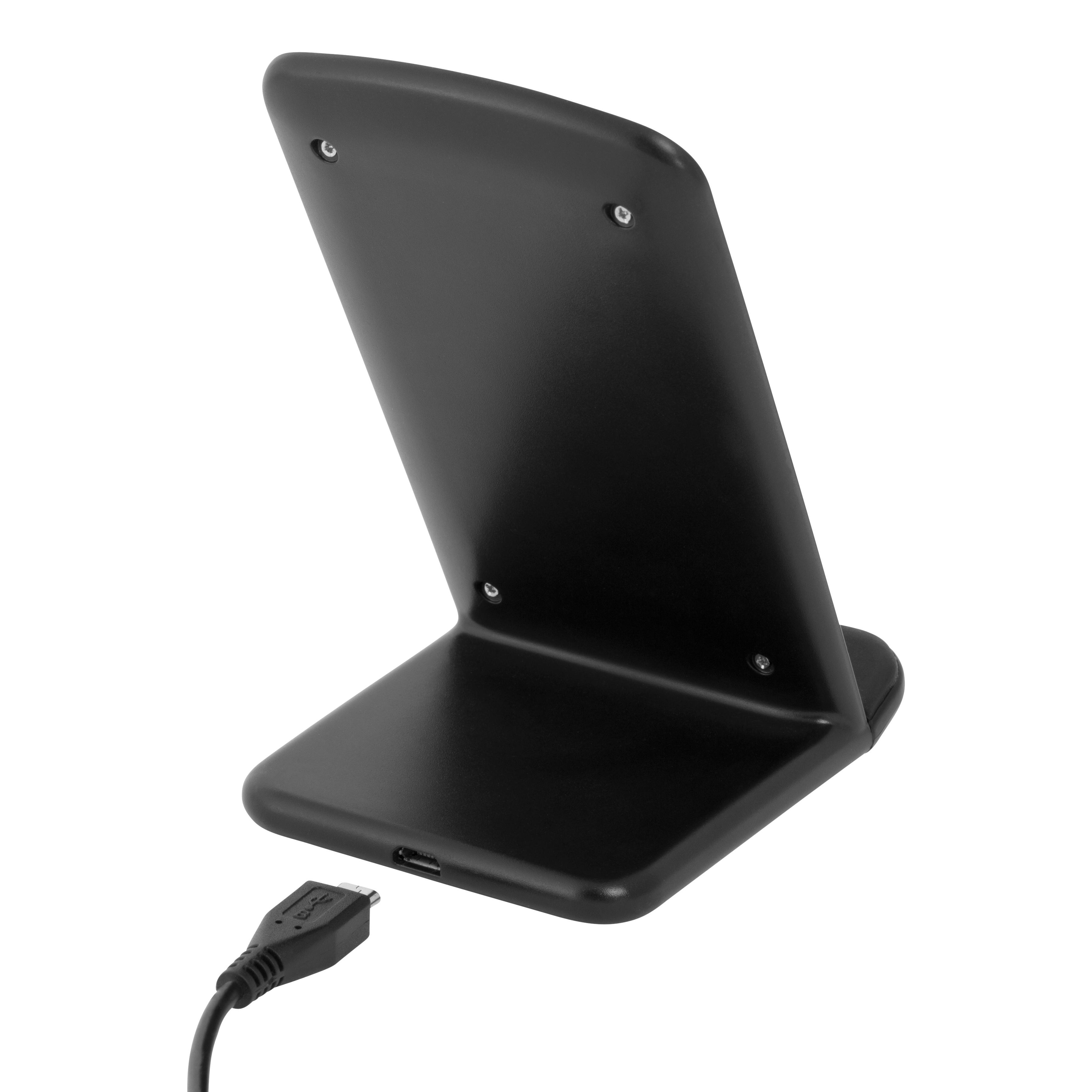 Qi Wireless Charger Ladestation 10W Schwarz