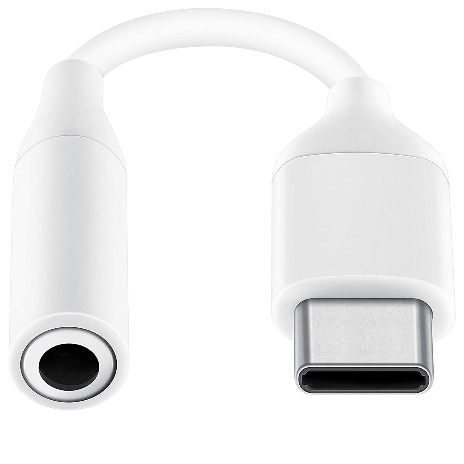 USB C zu 3.5mm Klinke DAC Adapter (EE-UC10JU) USB-C Weiß