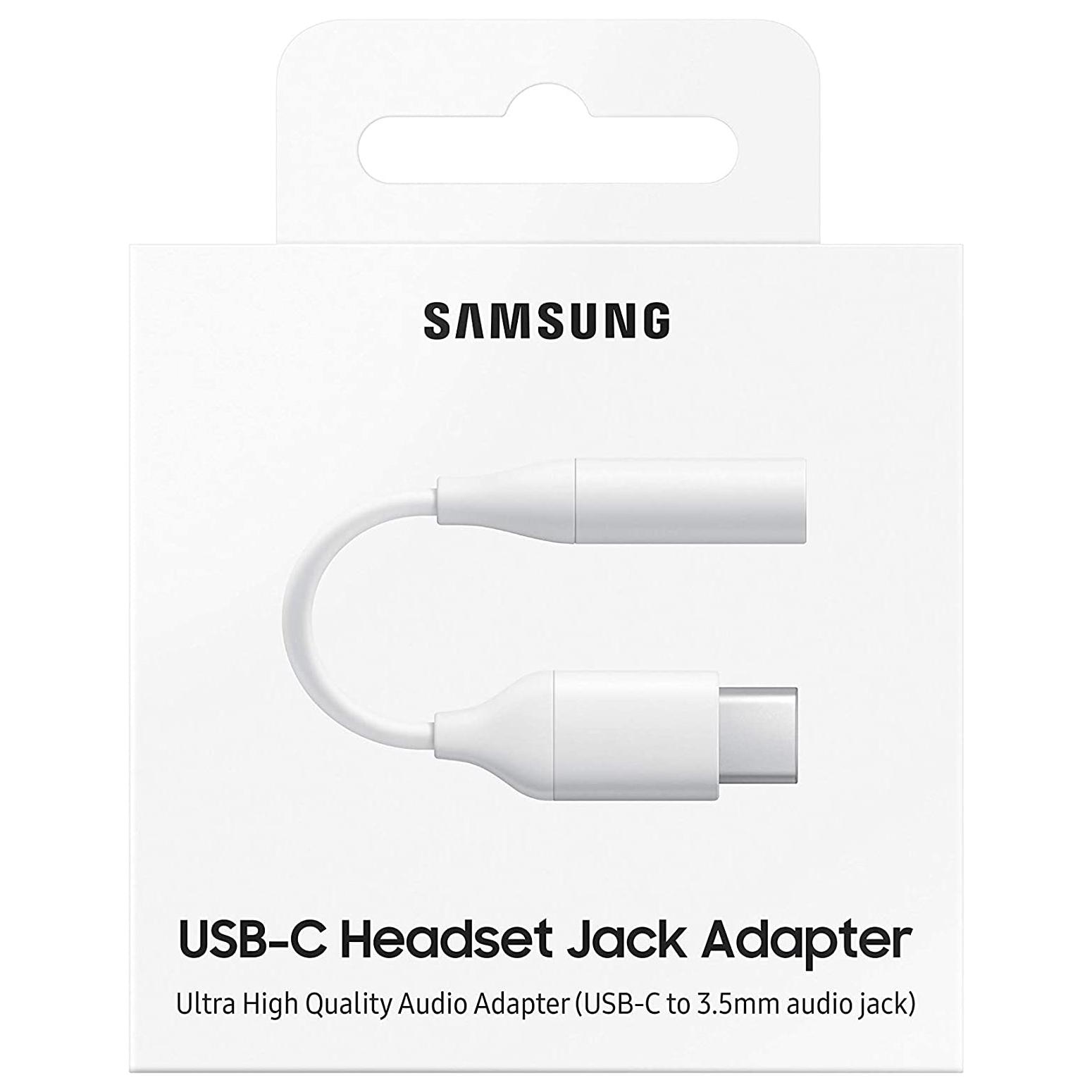 USB C zu 3.5mm Klinke DAC Adapter (EE-UC10JU) USB-C Weiß