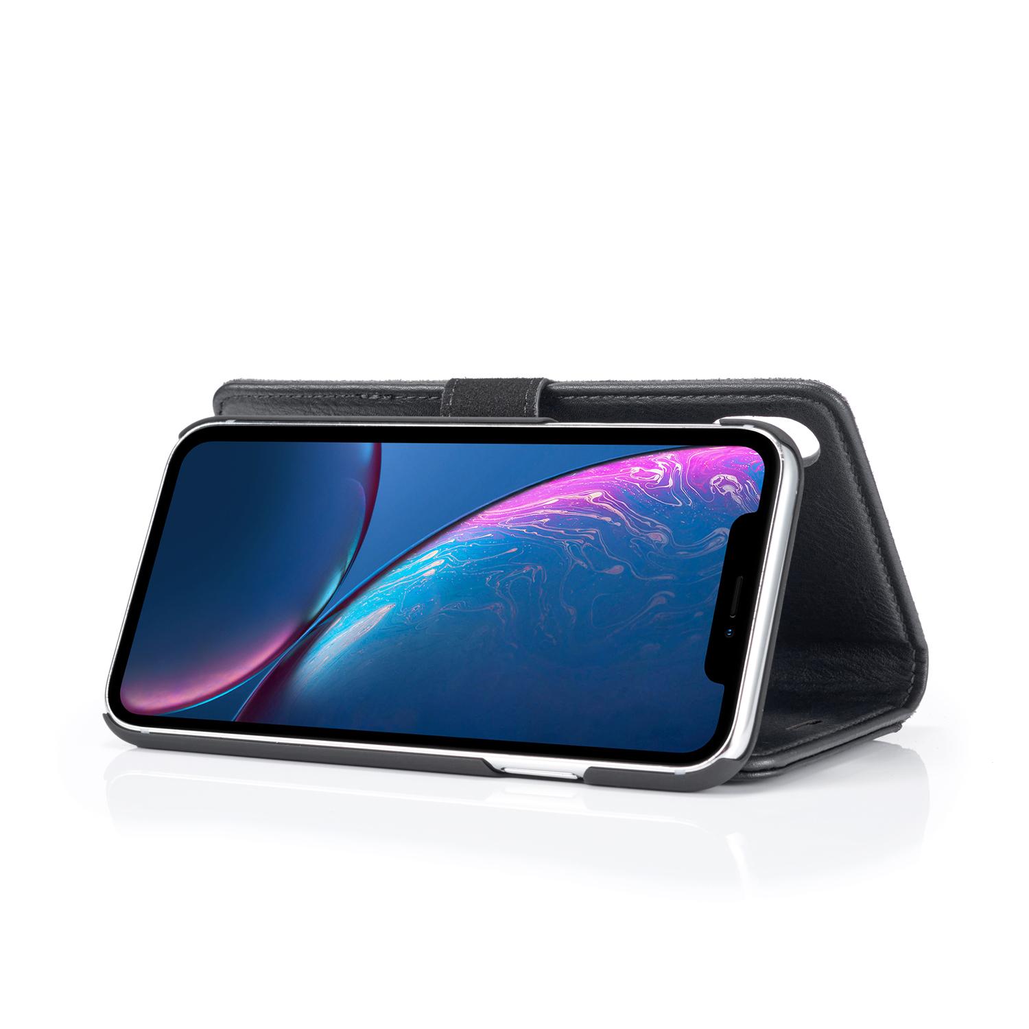 Handytasche Magnetische iPhone Xr Black