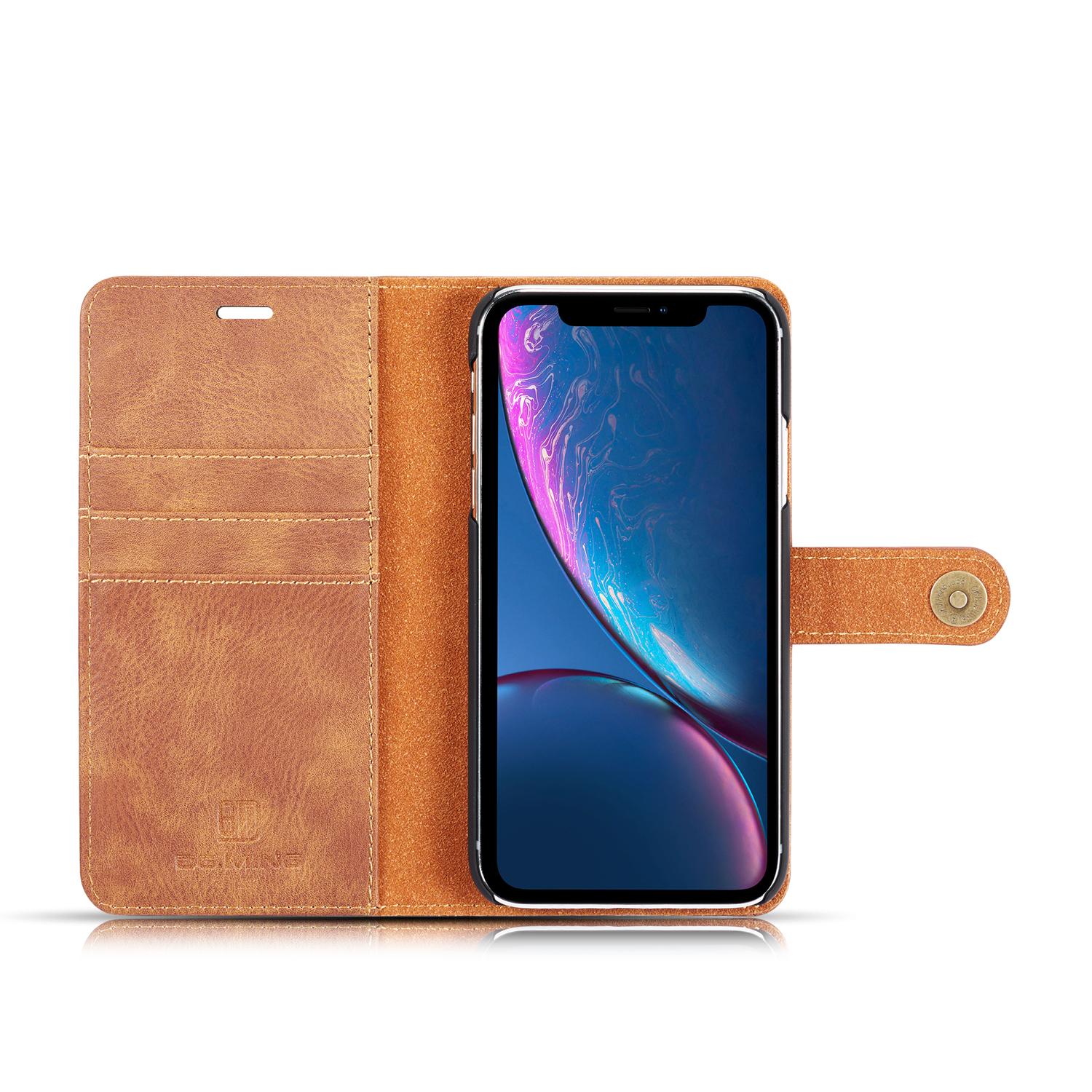 Handytasche Magnetische iPhone Xr Cognac