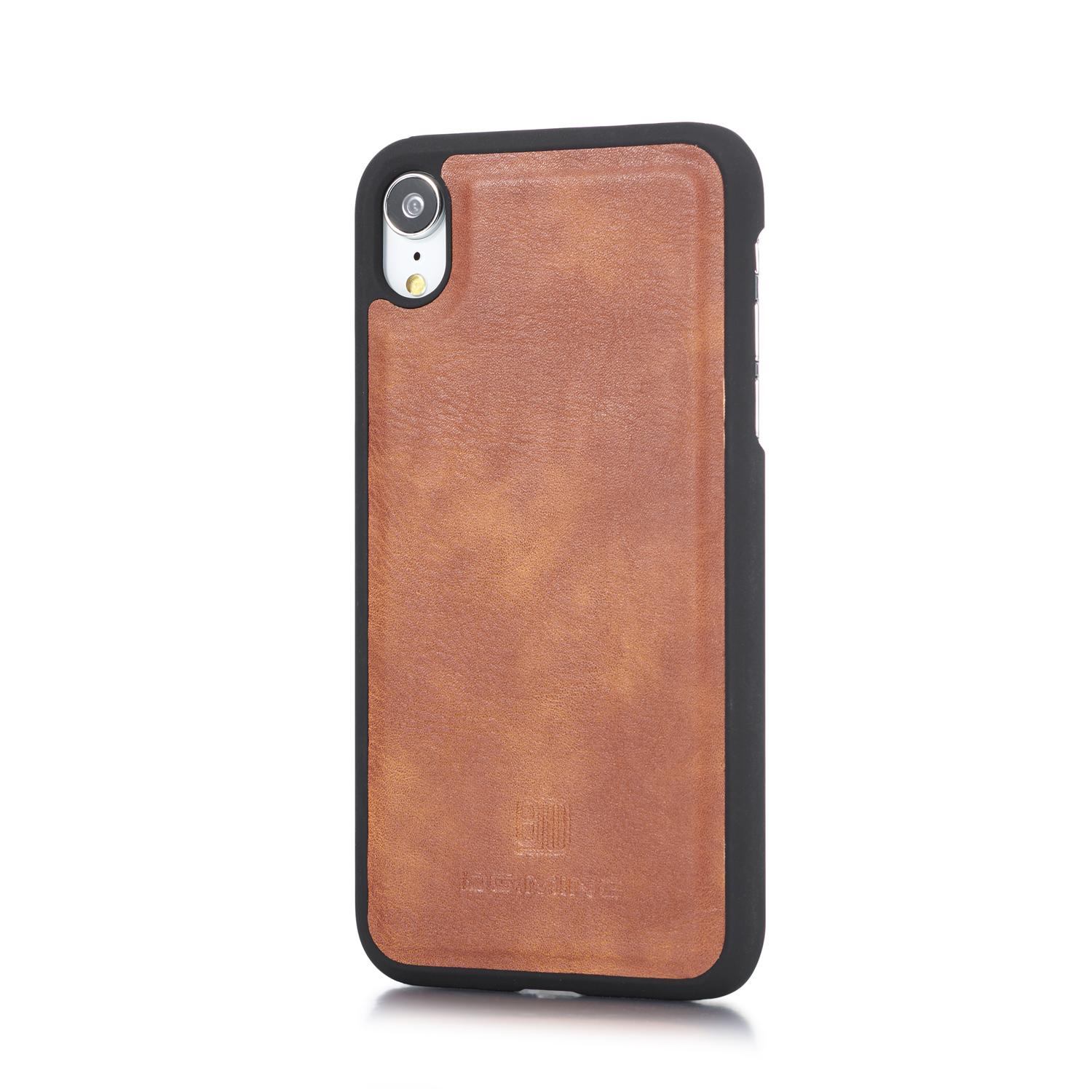 Handytasche Magnetische iPhone Xr Cognac