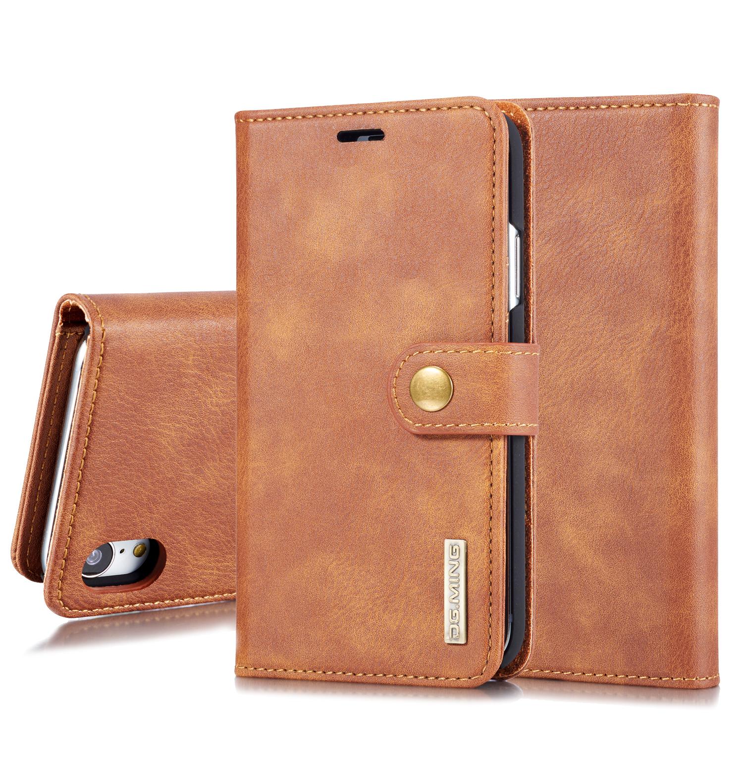 Handytasche Magnetische iPhone Xr Cognac