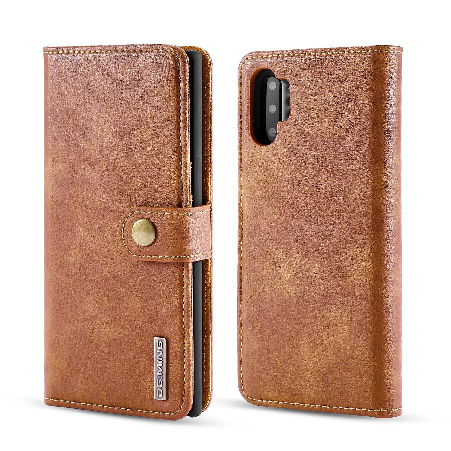 Handytasche Magnetische Samsung Galaxy Note 10 Plus Braun