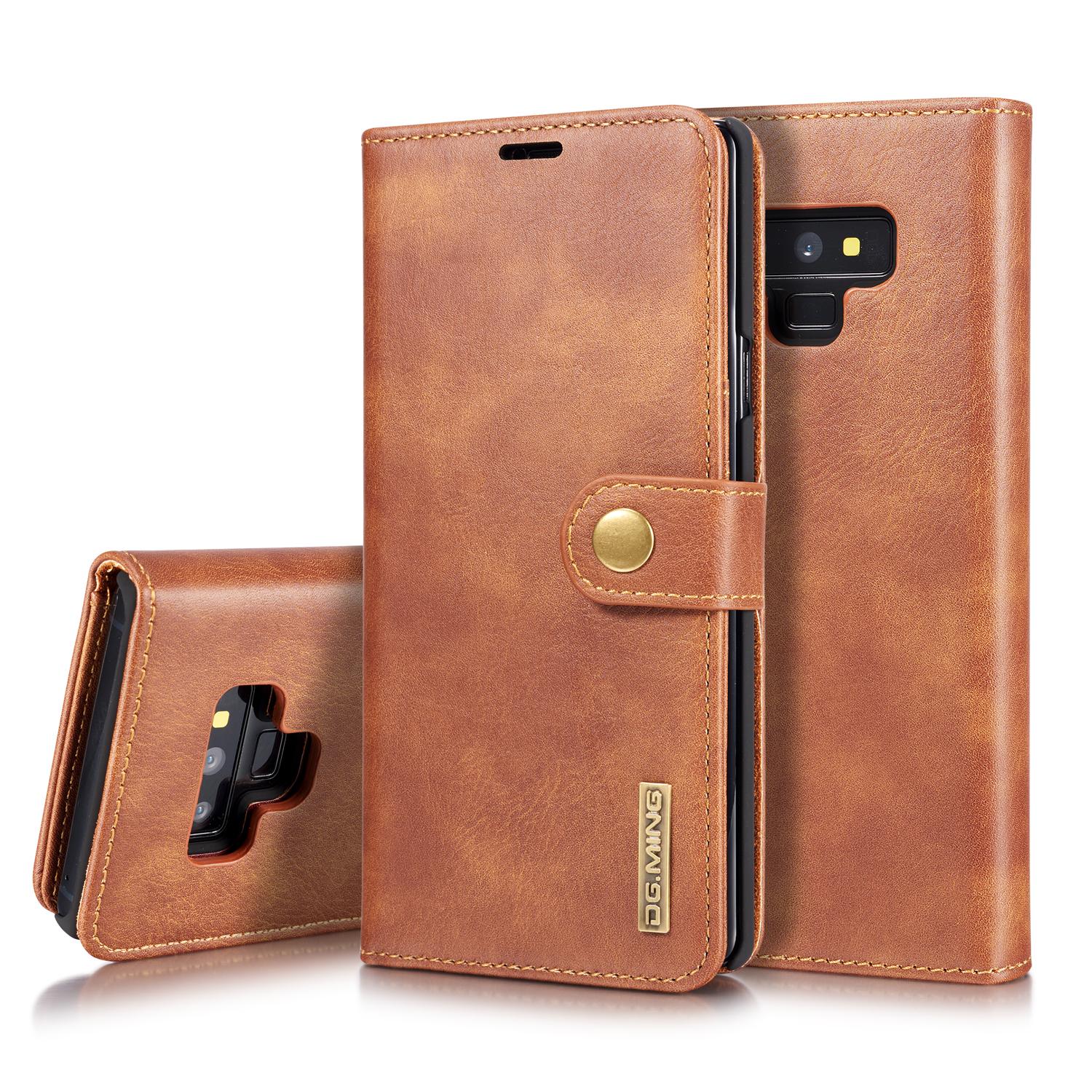 Handytasche Magnetische Samsung Galaxy Note 9 Cognac