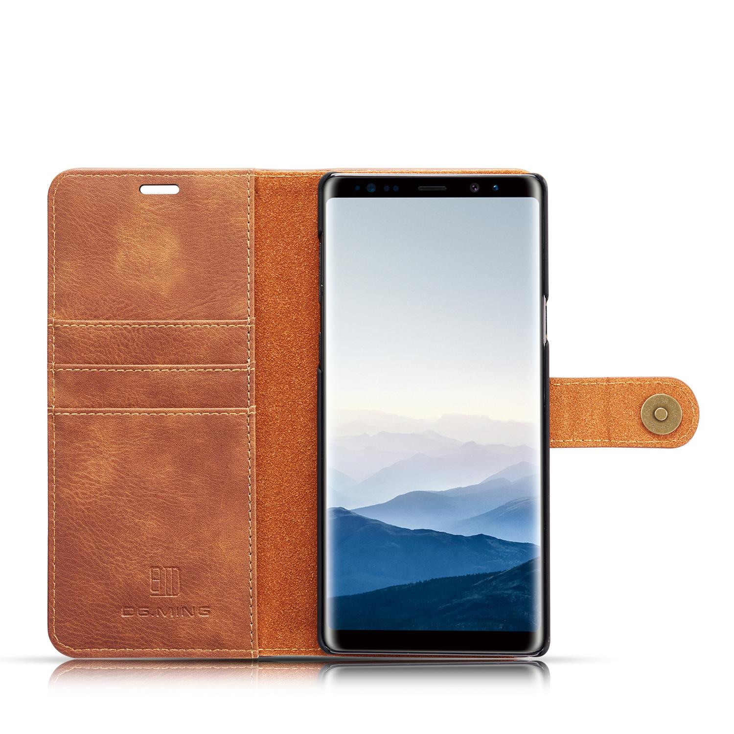 Handytasche Magnetische Samsung Galaxy Note 9 Cognac