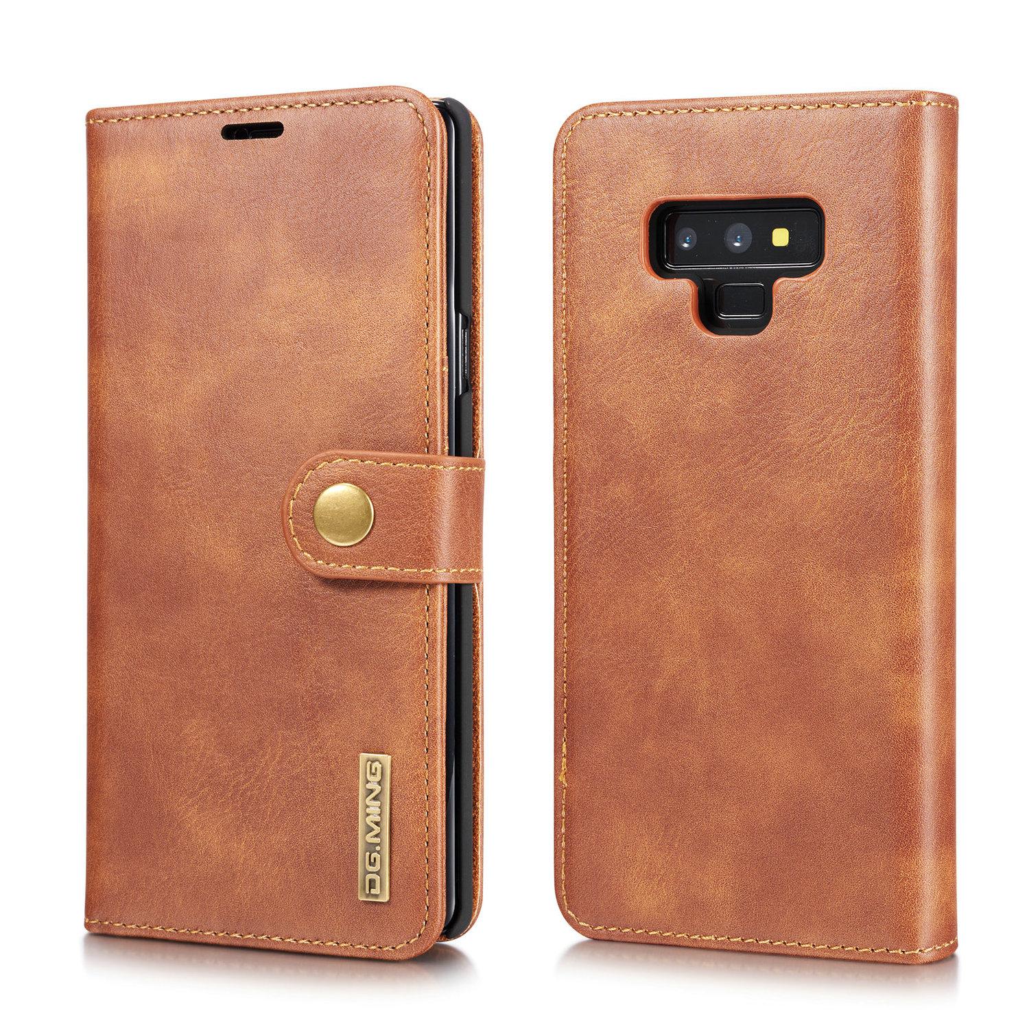 Handytasche Magnetische Samsung Galaxy Note 9 Cognac