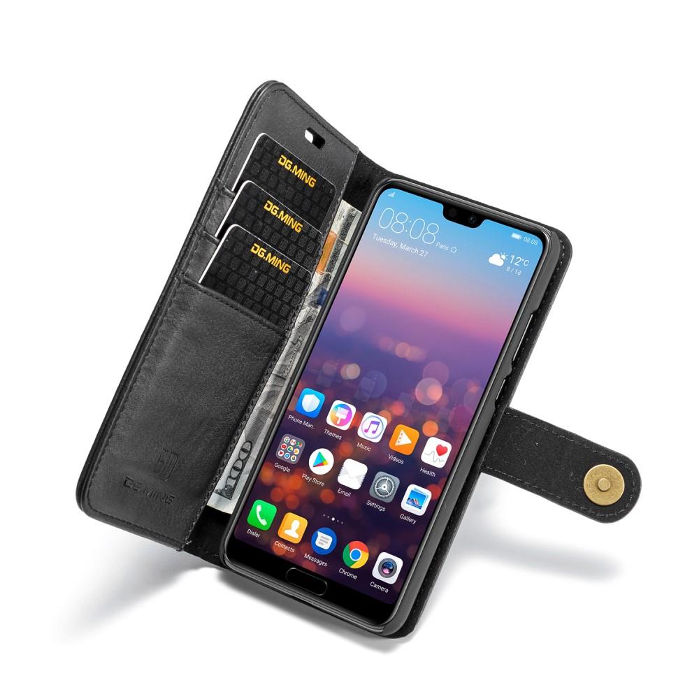 Handytasche Magnetische Huawei P20 Schwarz