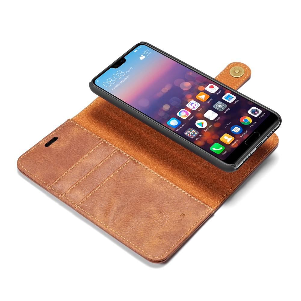 Handytasche Magnetische Huawei P20 Cognac