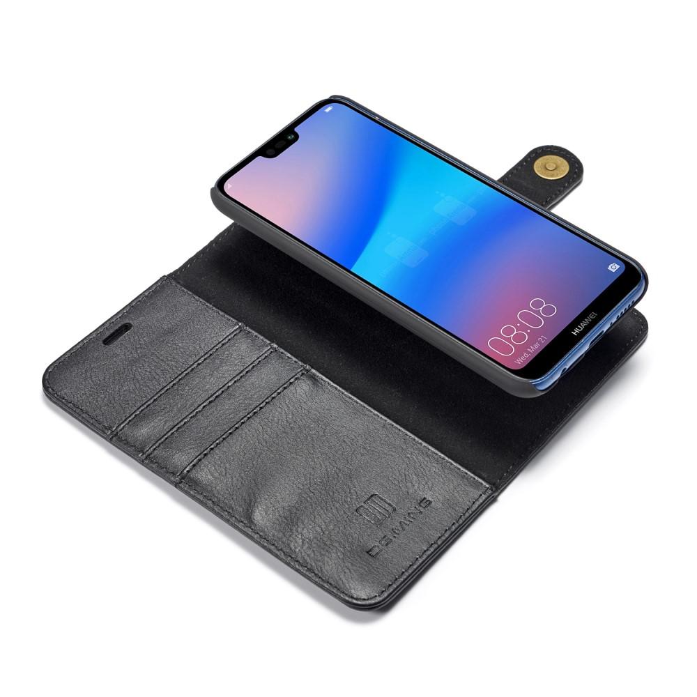 Handytasche Magnetische Huawei P20 Lite Schwarz