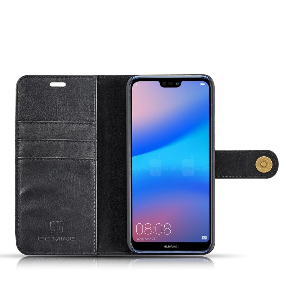Handytasche Magnetische Huawei P20 Lite Schwarz