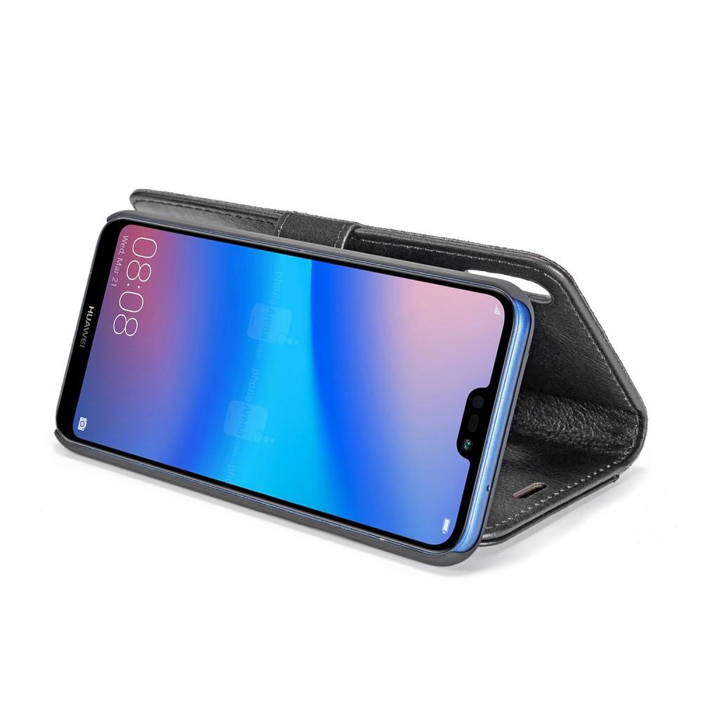 Handytasche Magnetische Huawei P20 Lite Schwarz