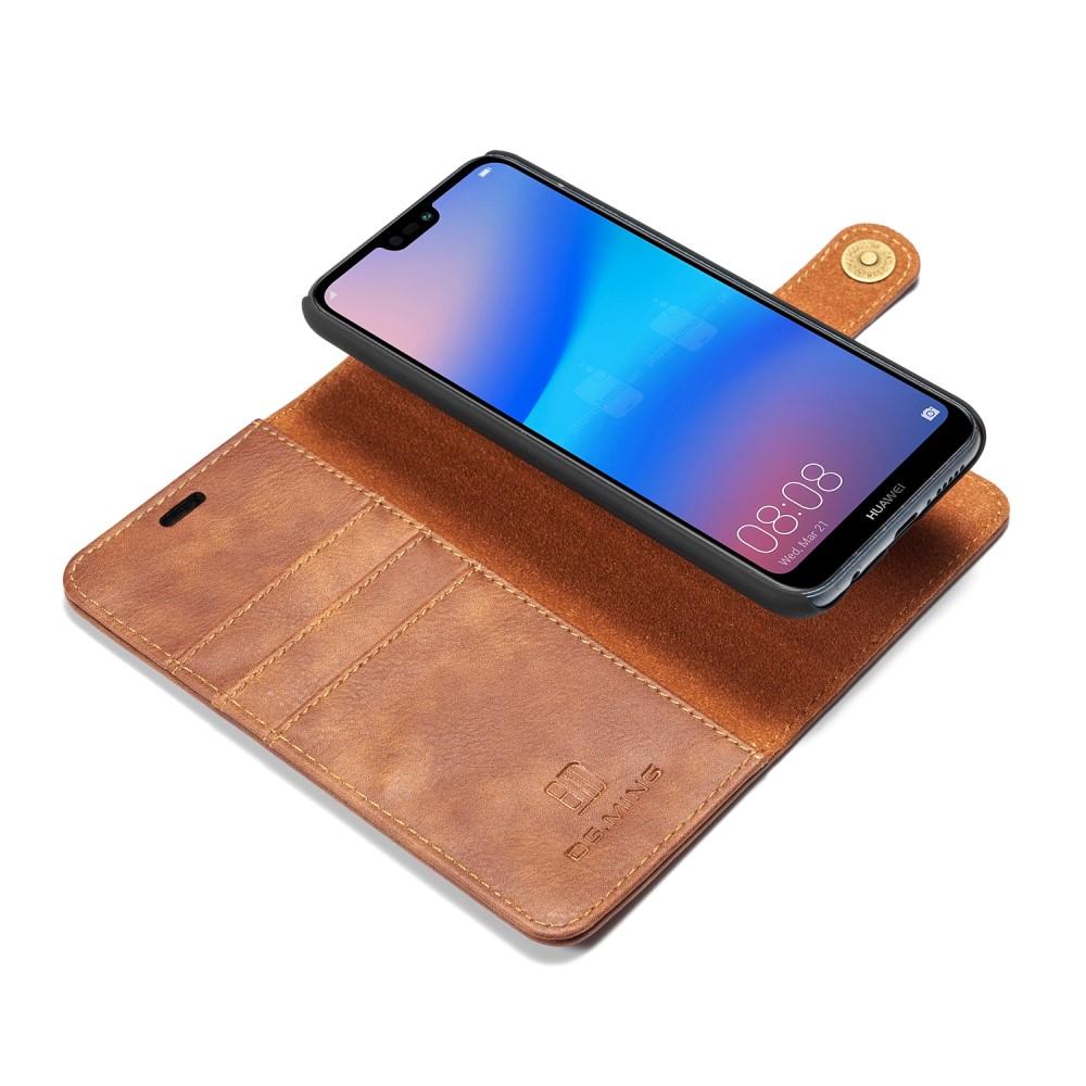 Handytasche Magnetische Huawei P20 Lite Cognac