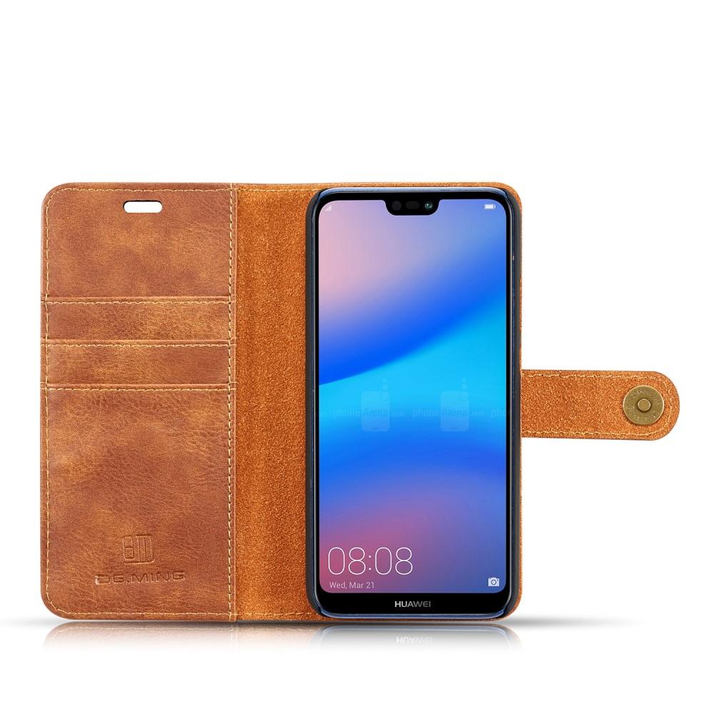 Handytasche Magnetische Huawei P20 Lite Cognac