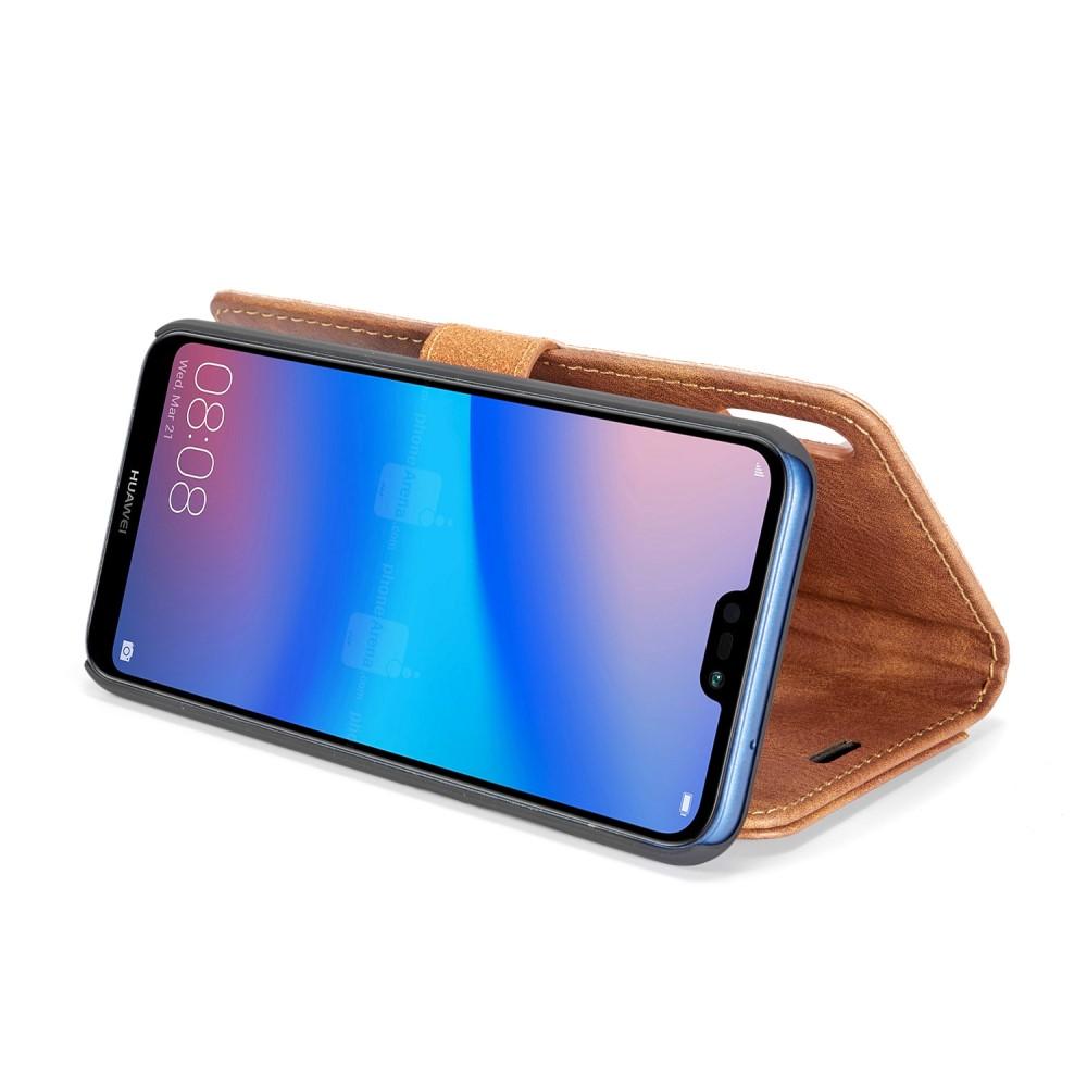 Handytasche Magnetische Huawei P20 Lite Cognac