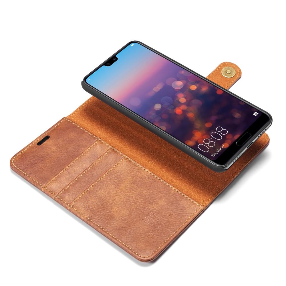 Handytasche Magnetische Huawei P20 Pro Cognac