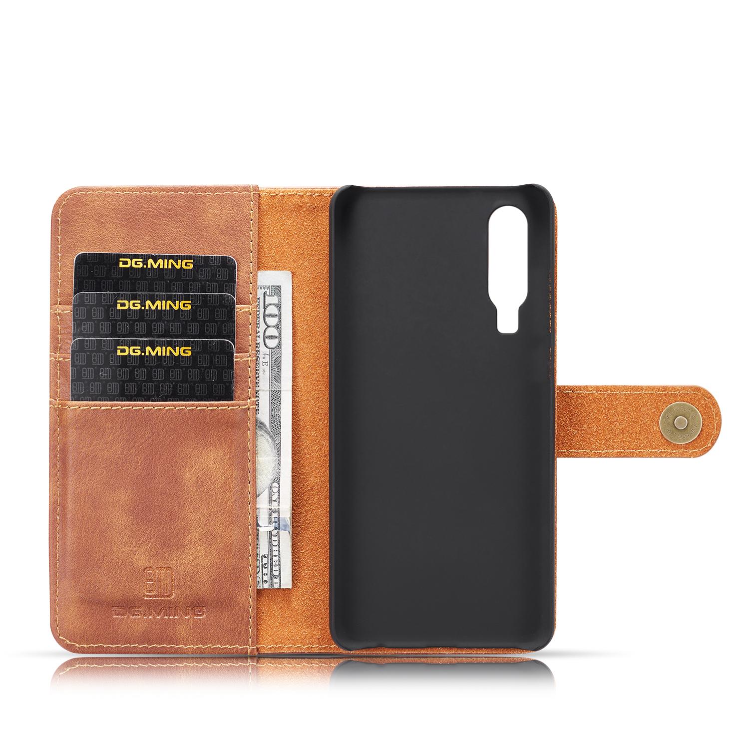 Handytasche Magnetische Huawei P30 Cognac