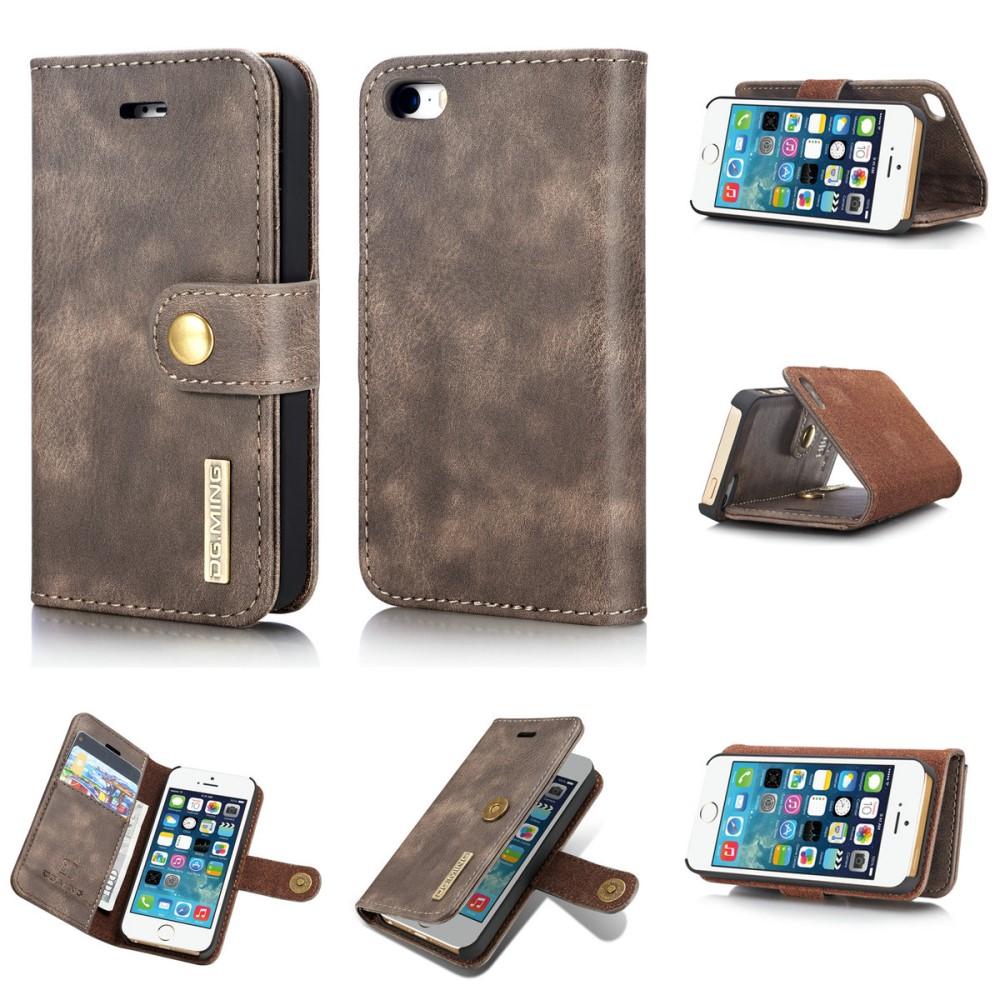 Handytasche Magnetische Apple iPhone 5/5S/SE Braun