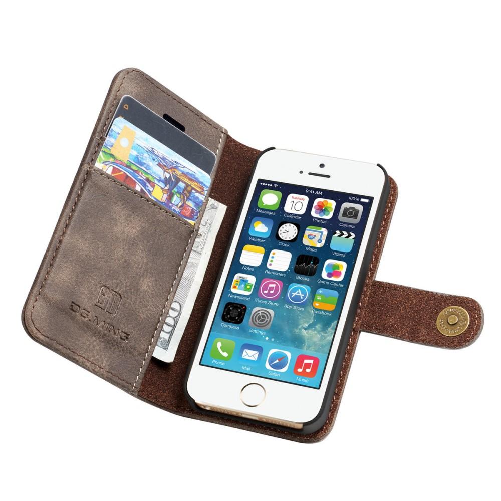 Handytasche Magnetische Apple iPhone 5/5S/SE Braun