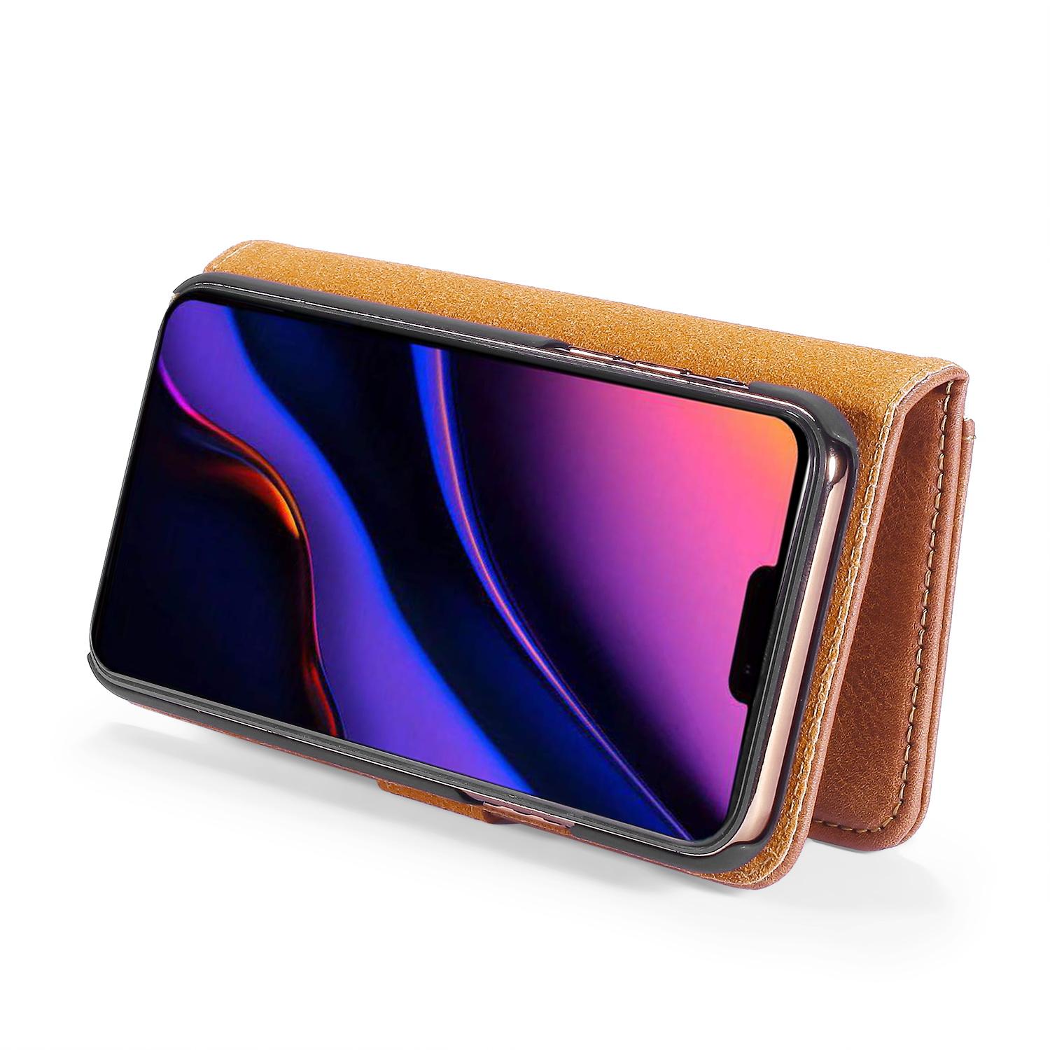 Handytasche Magnetische iPhone 11 Pro Cognac