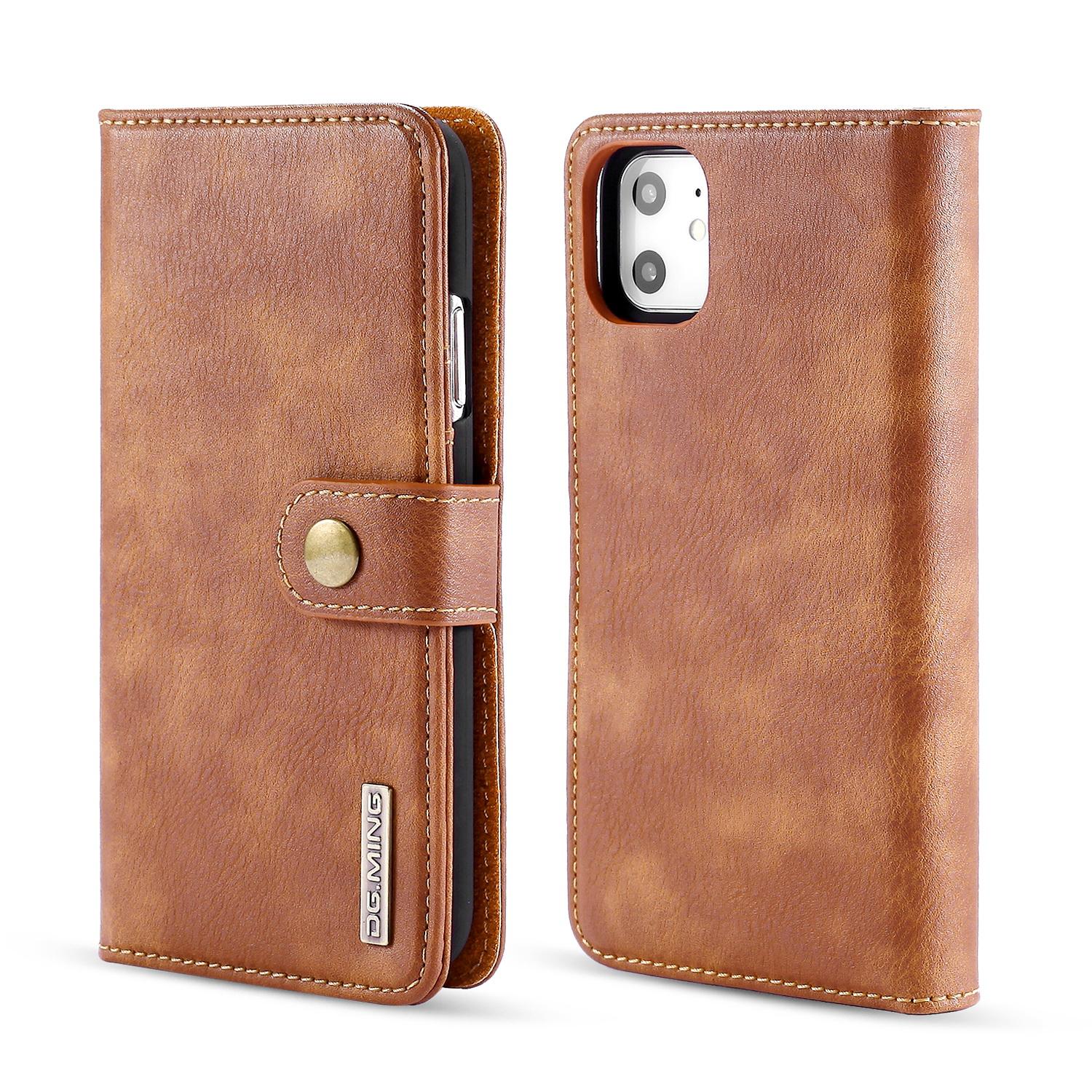 Handytasche Magnetische iPhone 11 Cognac