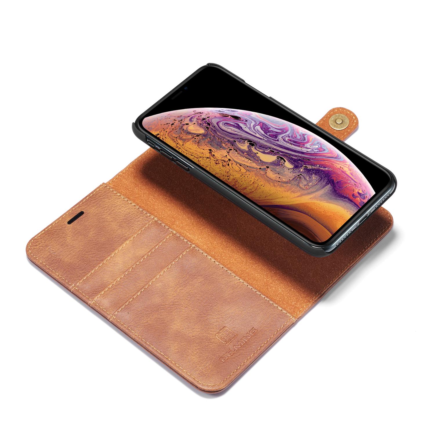 Handytasche Magnetische iPhone Xs Max Cognac