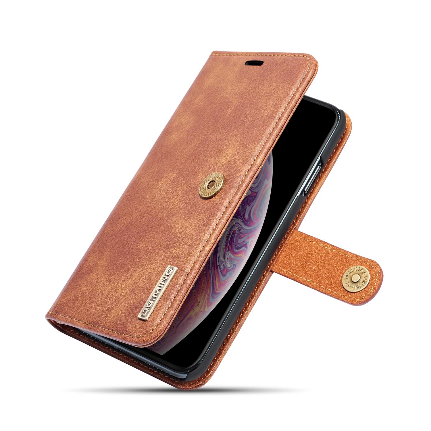 Handytasche Magnetische iPhone Xs Max Cognac