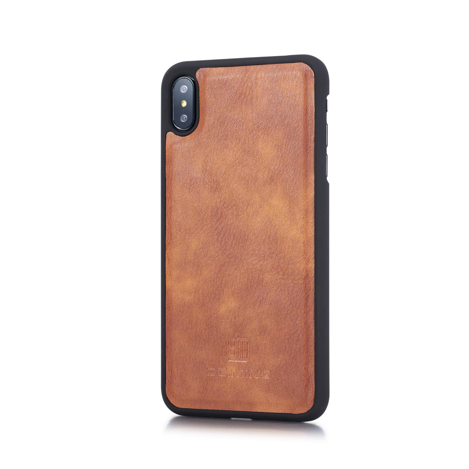 Handytasche Magnetische iPhone Xs Max Cognac