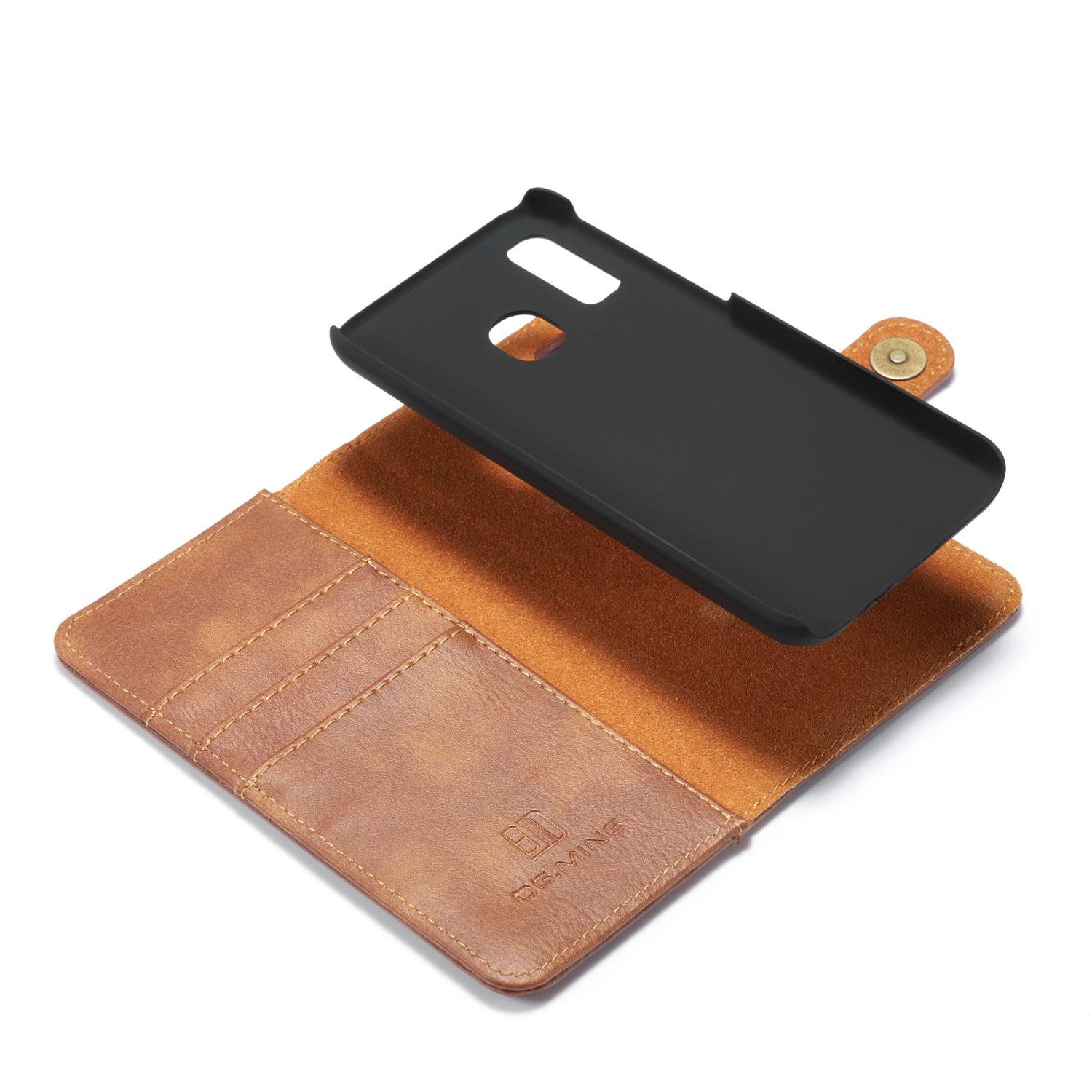 Handytasche Magnetische Samsung Galaxy A40 Cognac