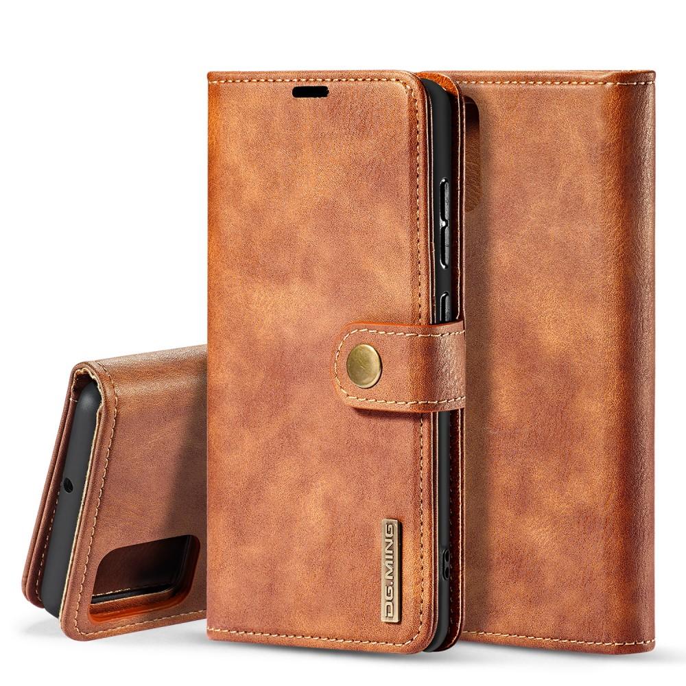 Handytasche Magnetische Samsung Galaxy A51 Cognac